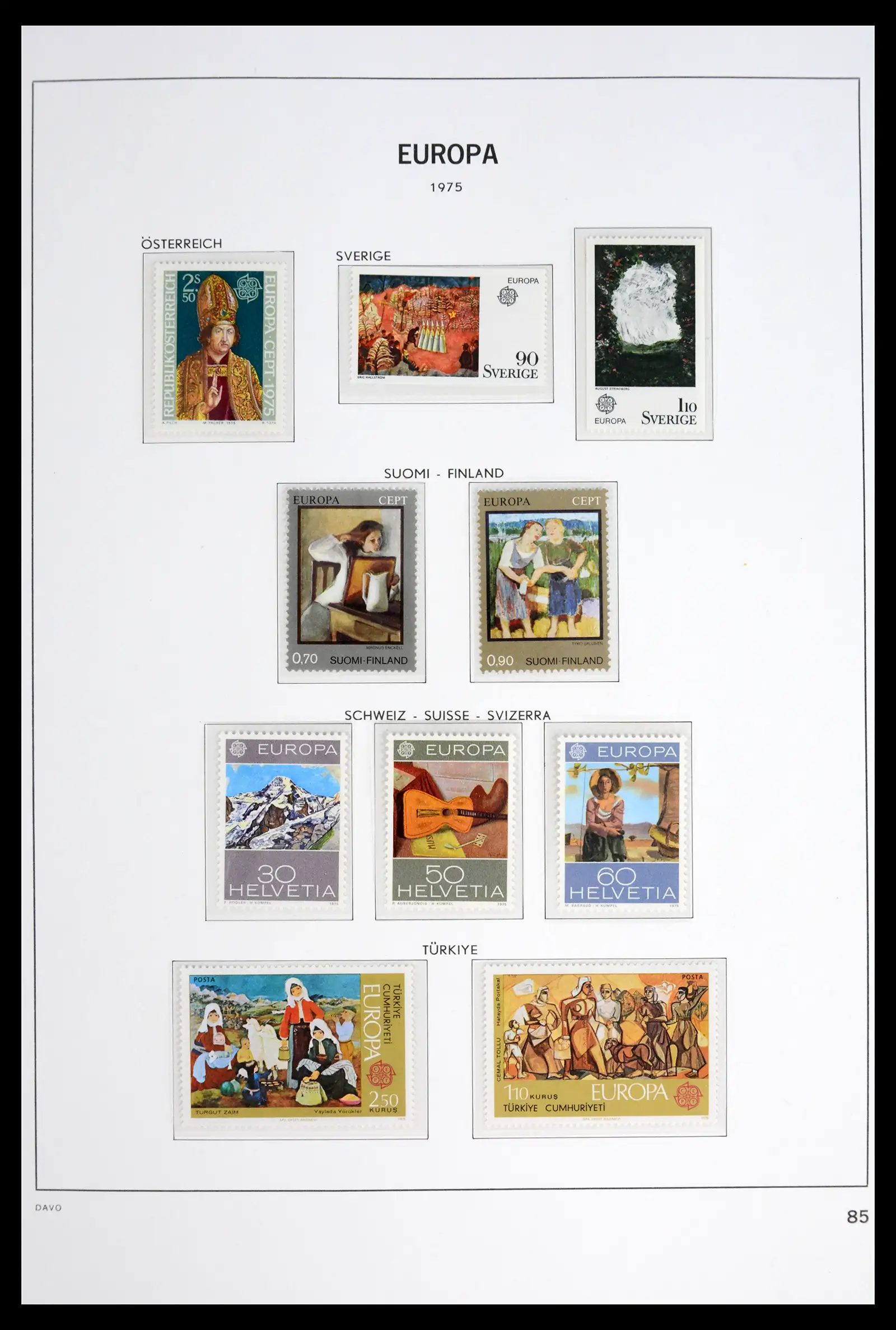 42075 0085 - Stamp collection 42075 Europa Cept complete mnh 1956-2012!