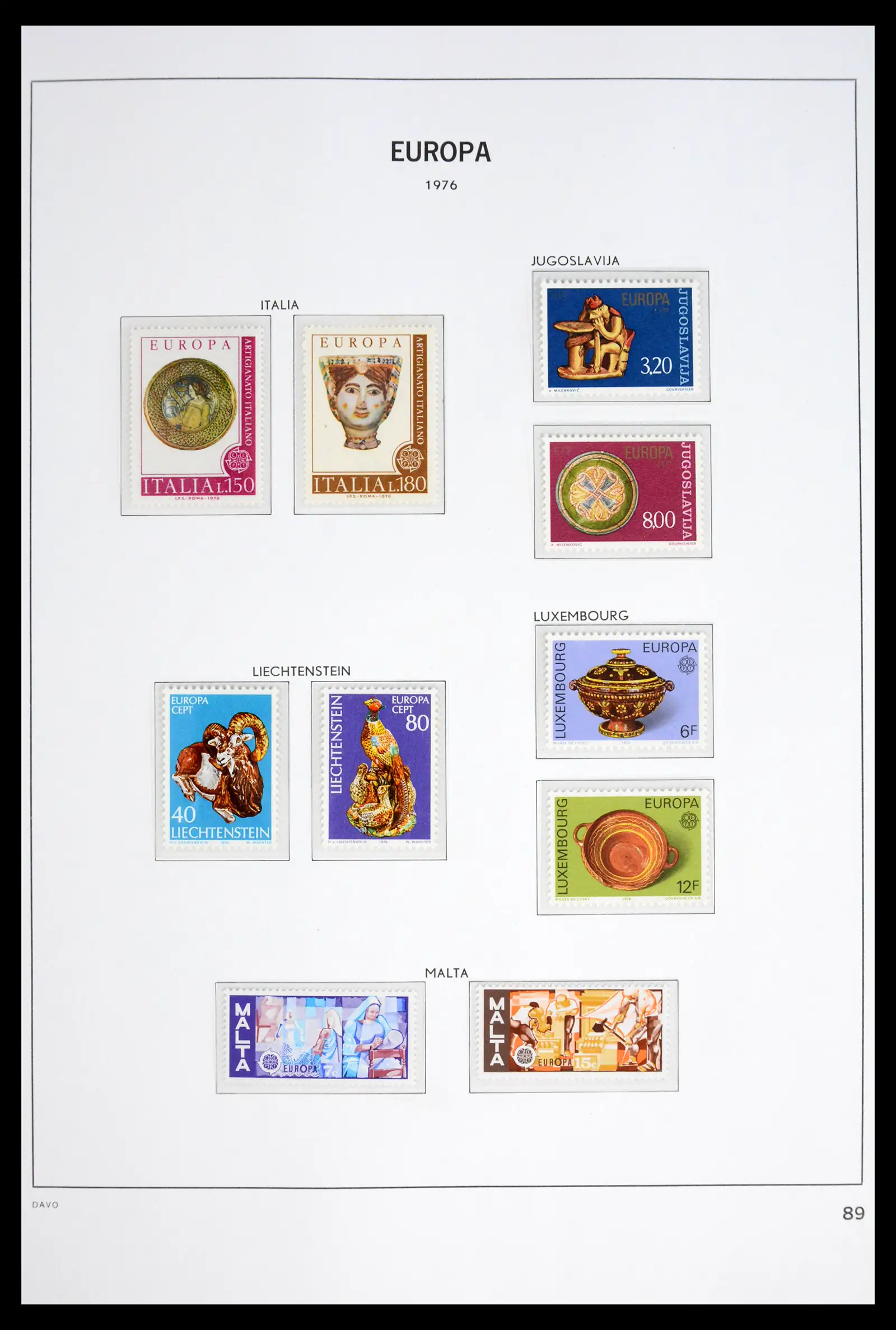 42075 0089 - Stamp collection 42075 Europa Cept complete mnh 1956-2012!