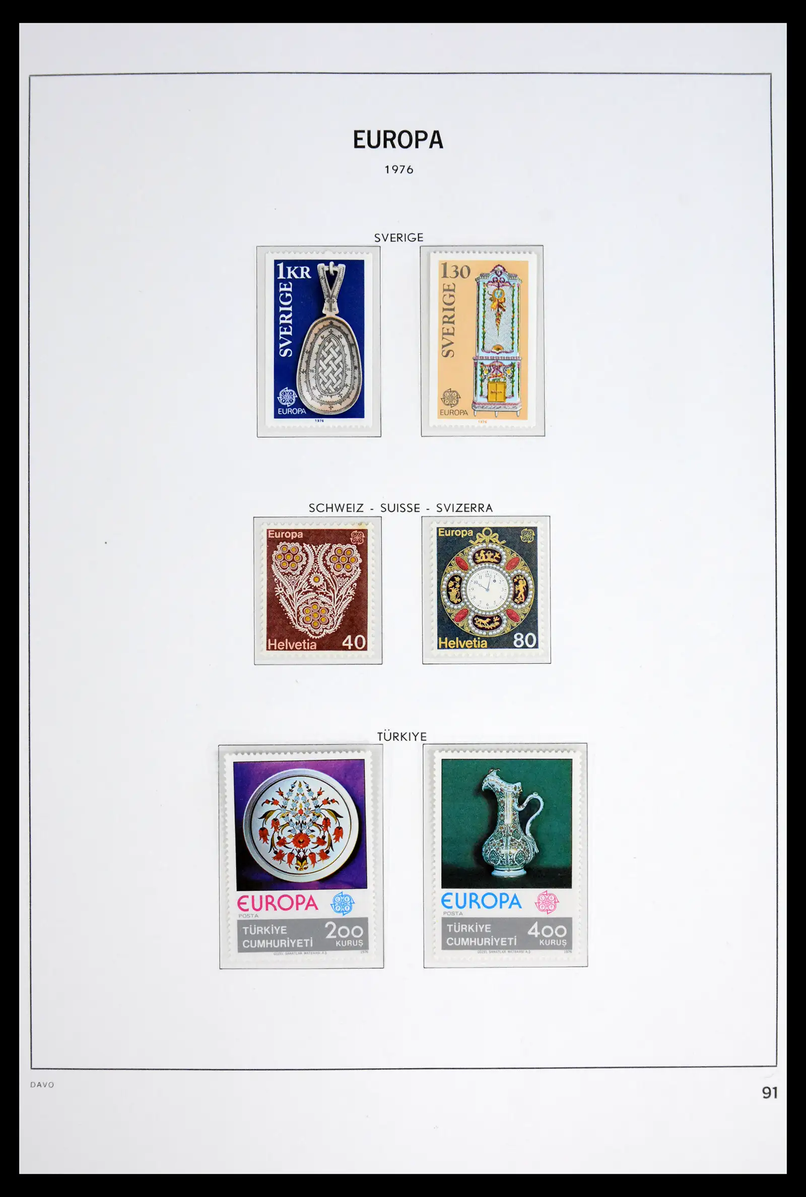 42075 0091 - Stamp collection 42075 Europa Cept complete mnh 1956-2012!