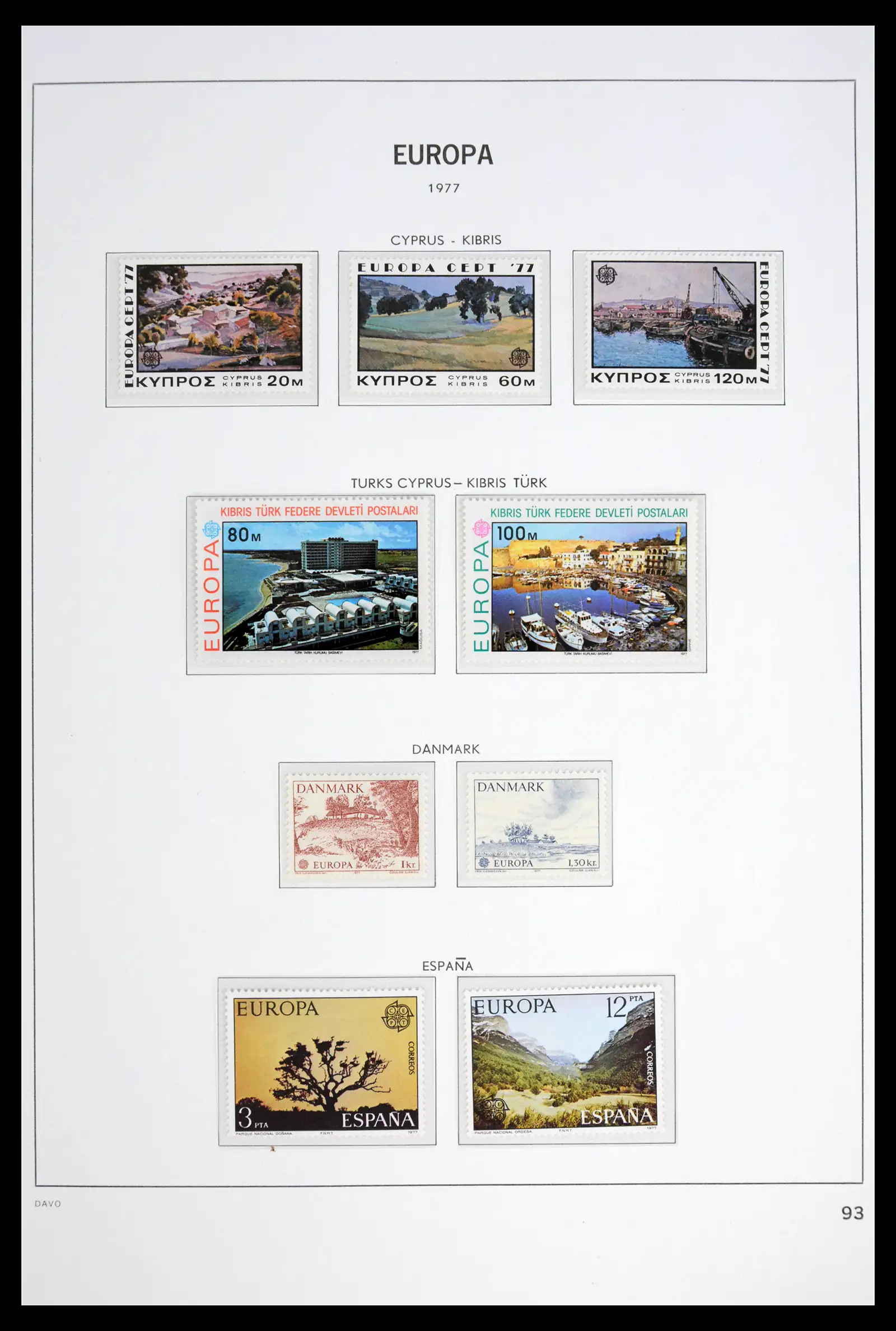 42075 0093 - Stamp collection 42075 Europa Cept complete mnh 1956-2012!