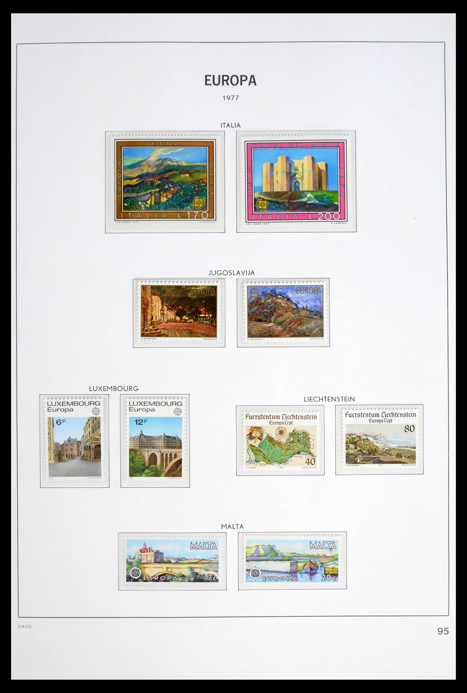 42075 0095 - Stamp collection 42075 Europa Cept complete mnh 1956-2012!