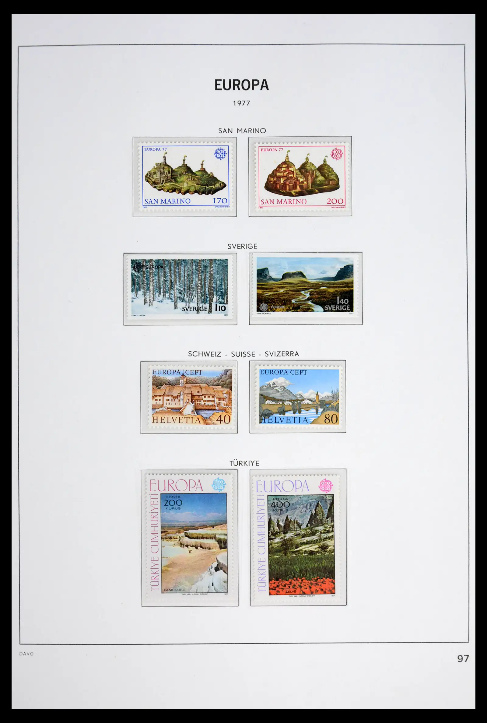 42075 0097 - Stamp collection 42075 Europa Cept complete mnh 1956-2012!