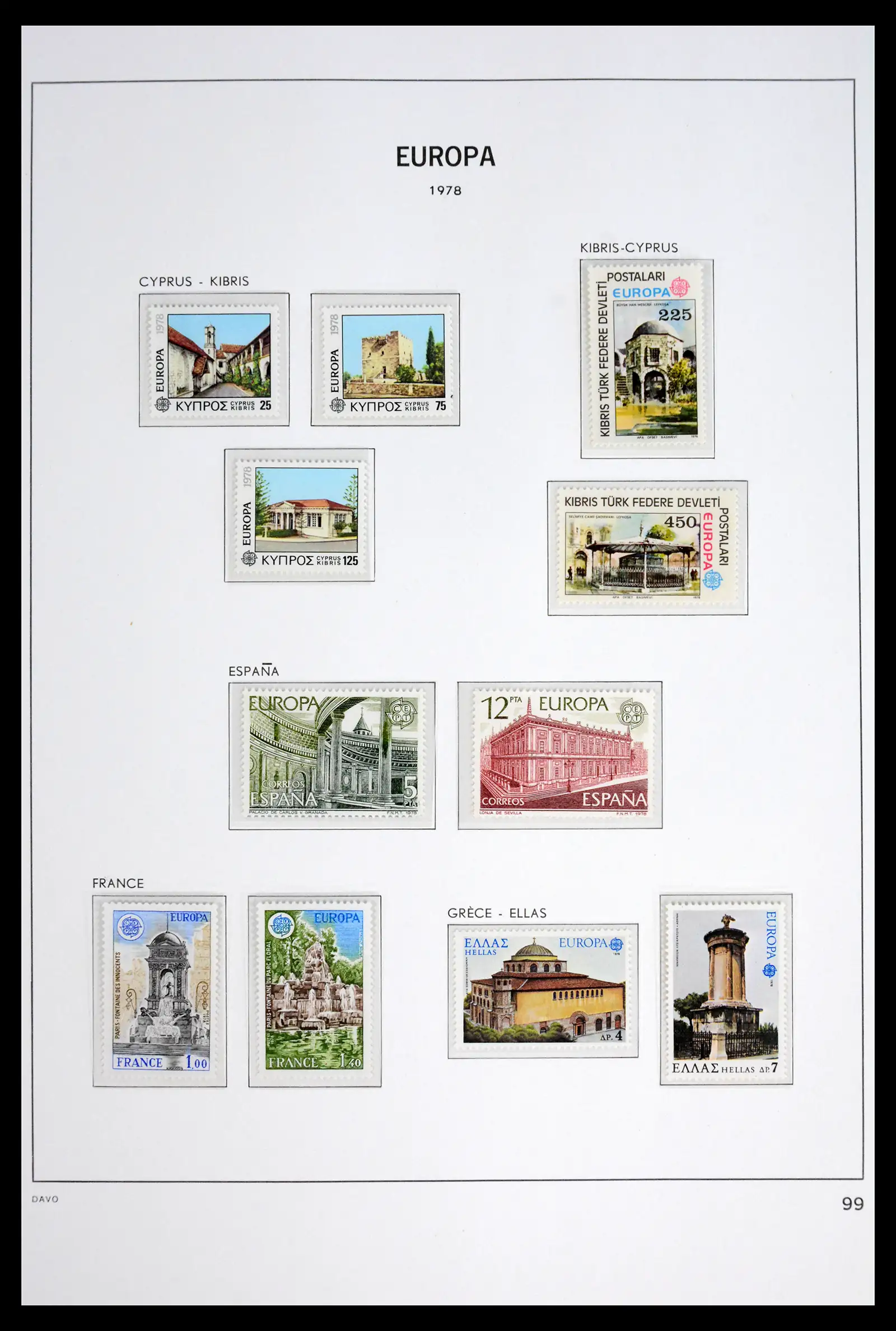 42075 0099 - Stamp collection 42075 Europa Cept complete mnh 1956-2012!