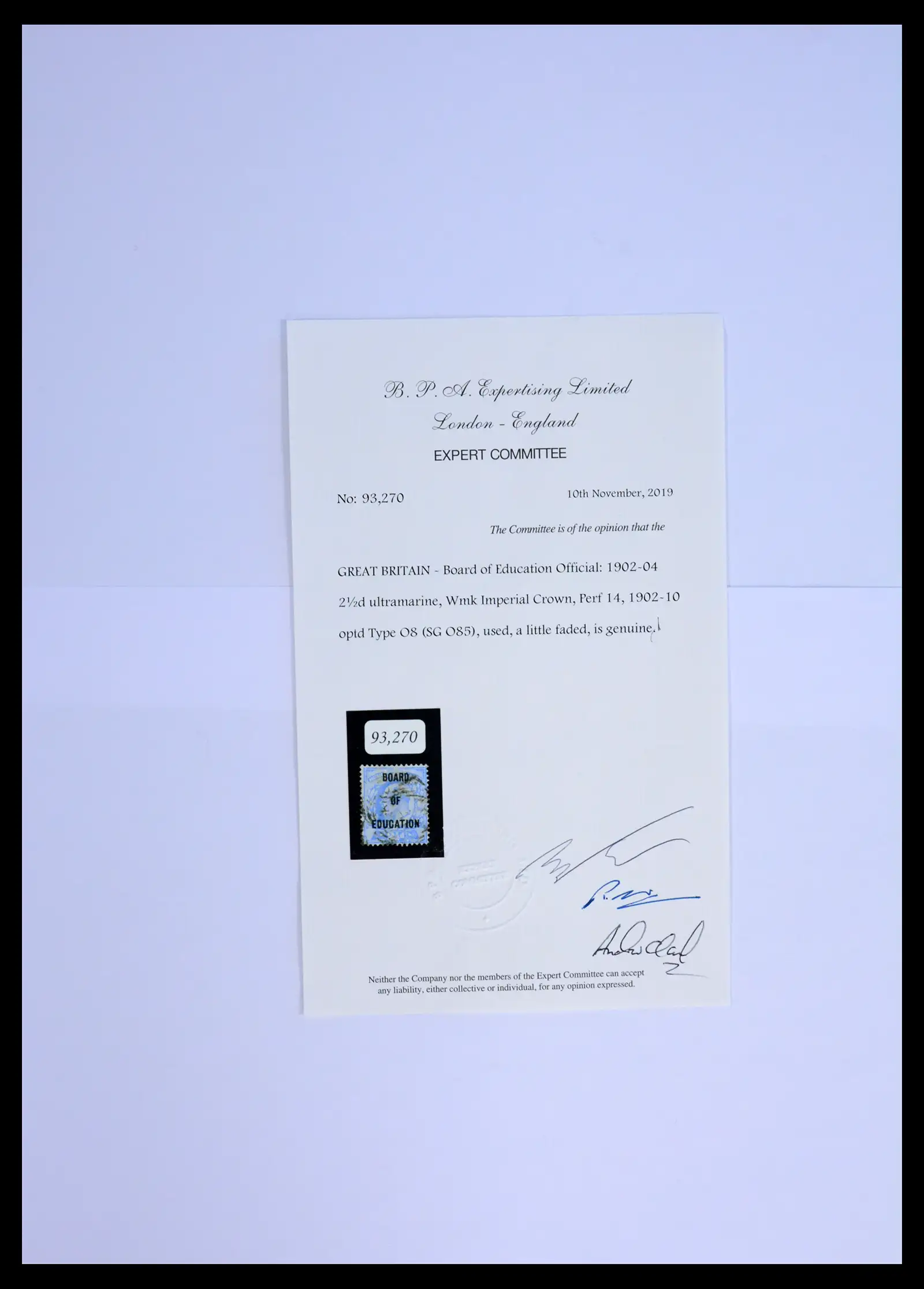42090 0015 - Postzegelverzameling 42090 Engeland 1840-1915.