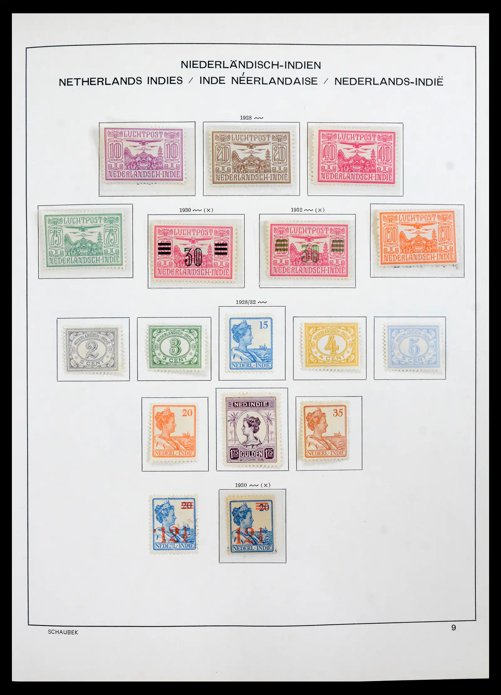 42095 0016 - Postzegelverzameling 42095 Nederlands Indië 1864-1948.