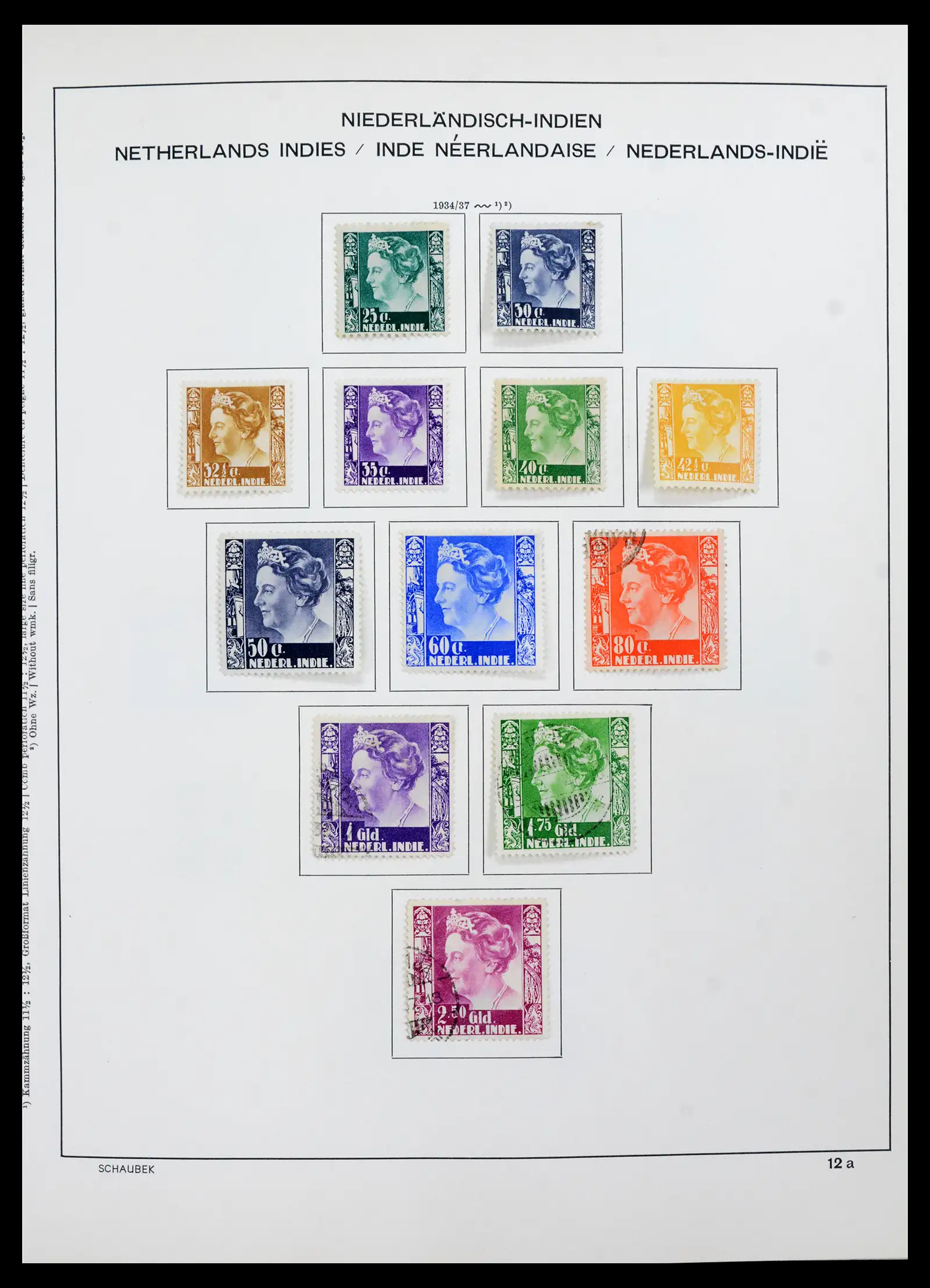 42095 0020 - Postzegelverzameling 42095 Nederlands Indië 1864-1948.
