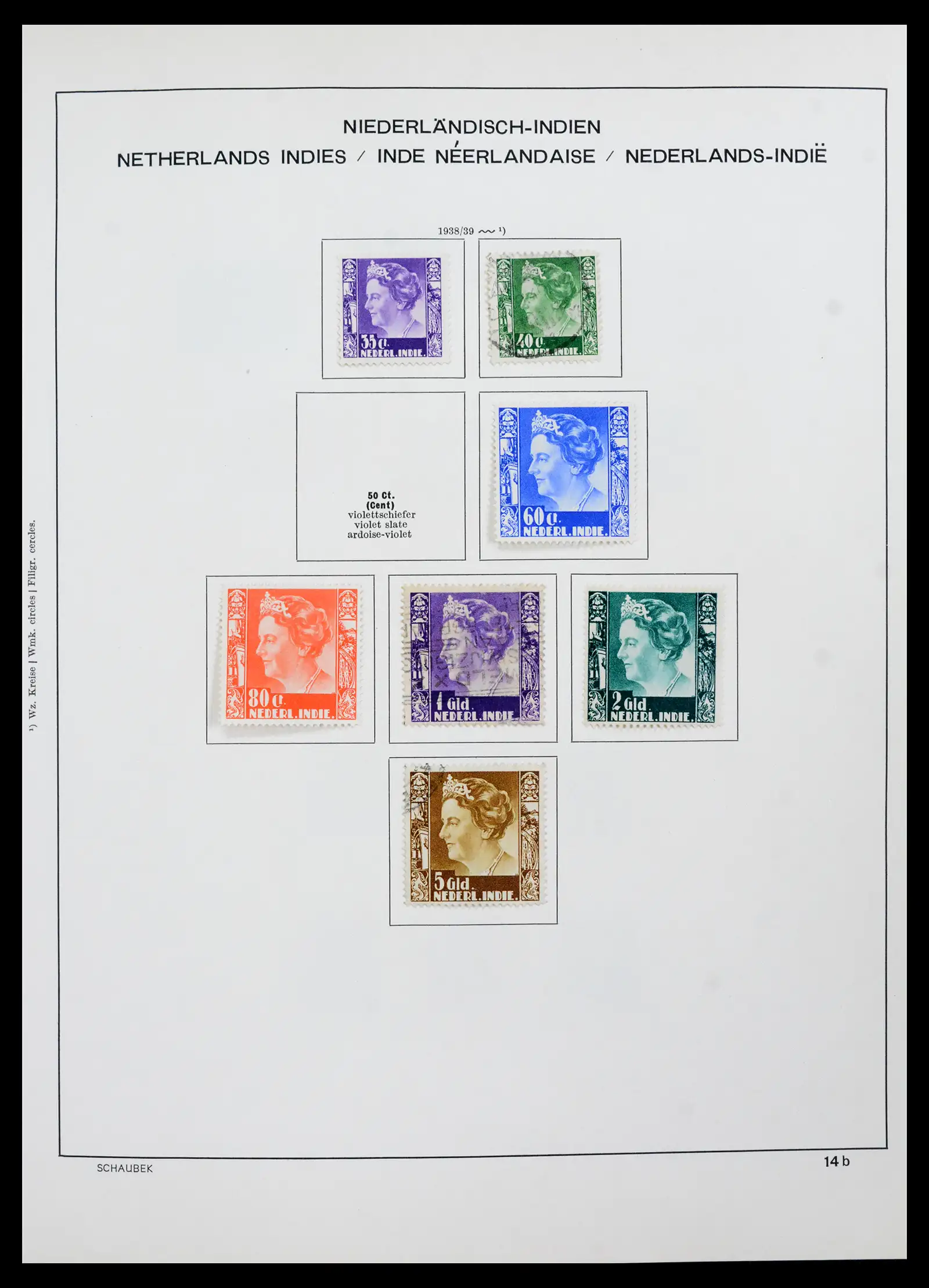42095 0024 - Postzegelverzameling 42095 Nederlands Indië 1864-1948.