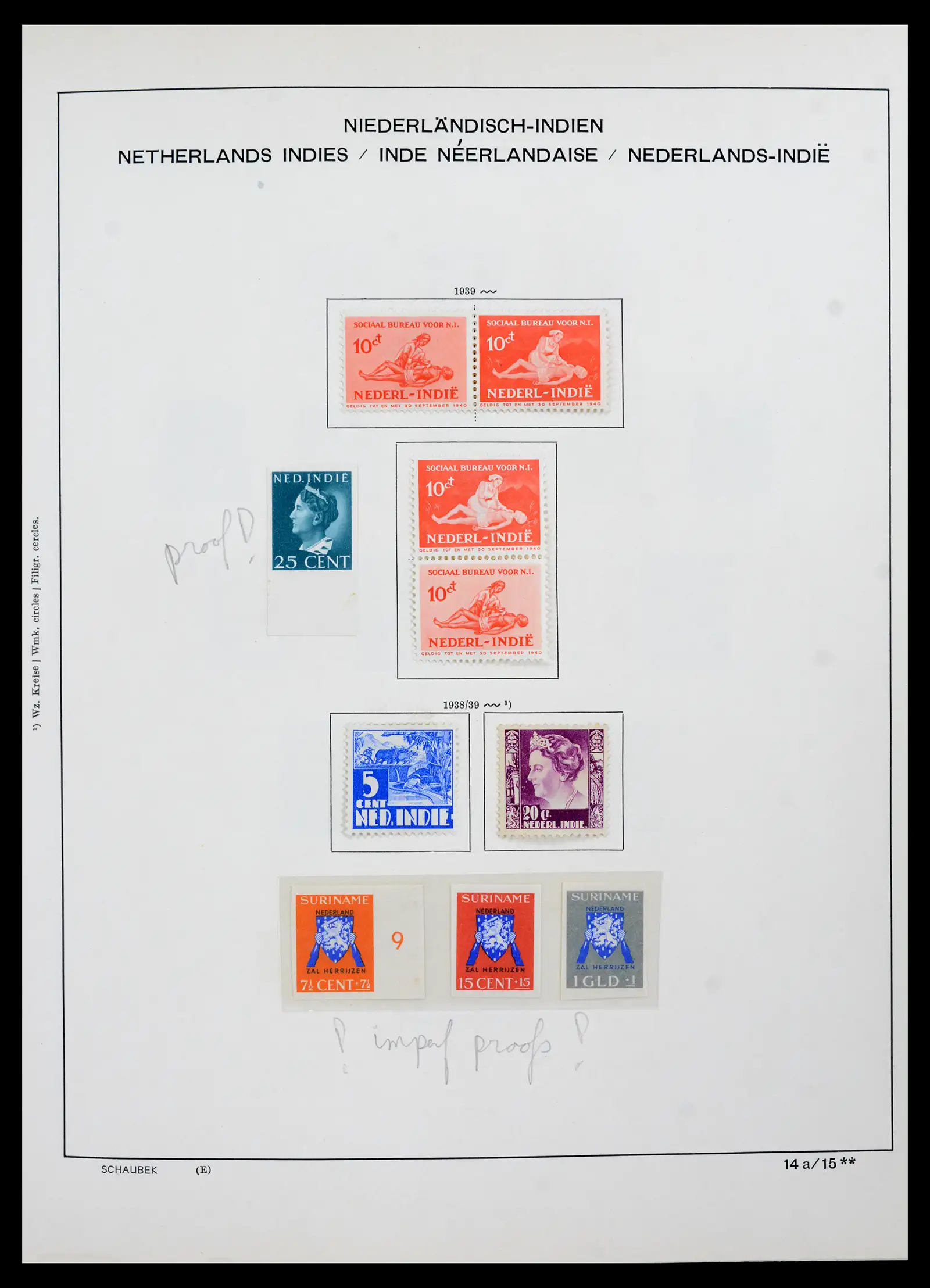 42095 0026 - Postzegelverzameling 42095 Nederlands Indië 1864-1948.