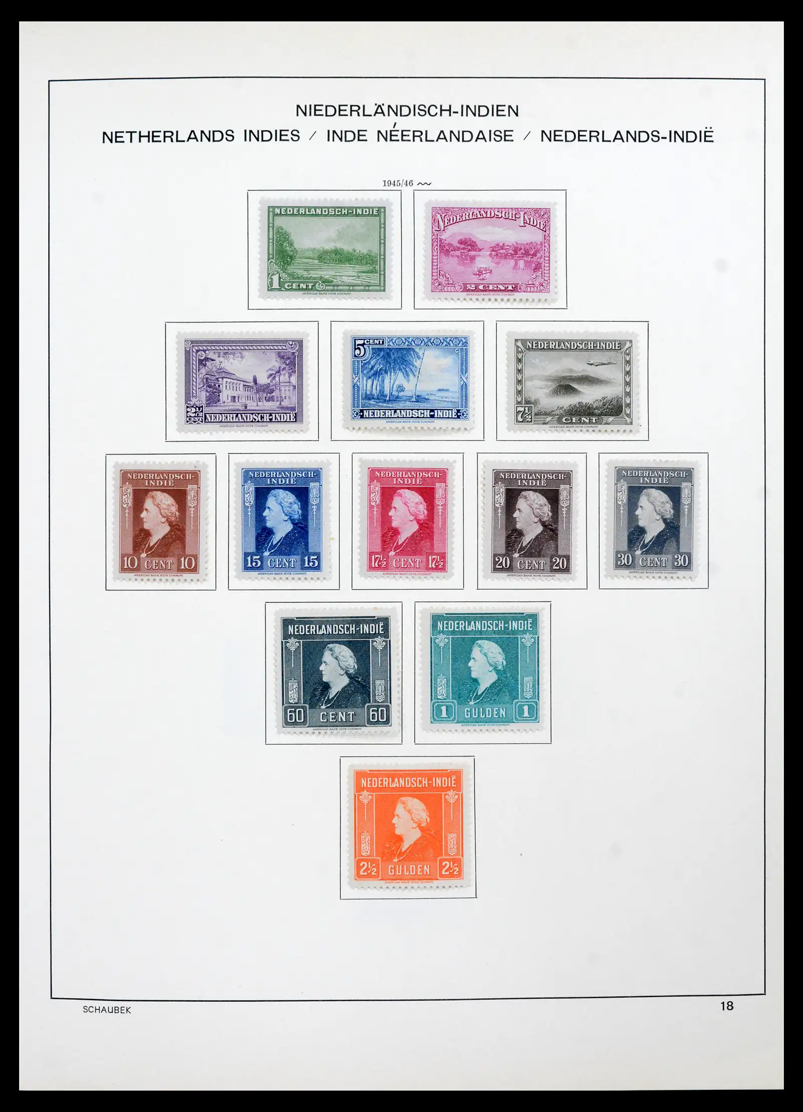 42095 0029 - Postzegelverzameling 42095 Nederlands Indië 1864-1948.