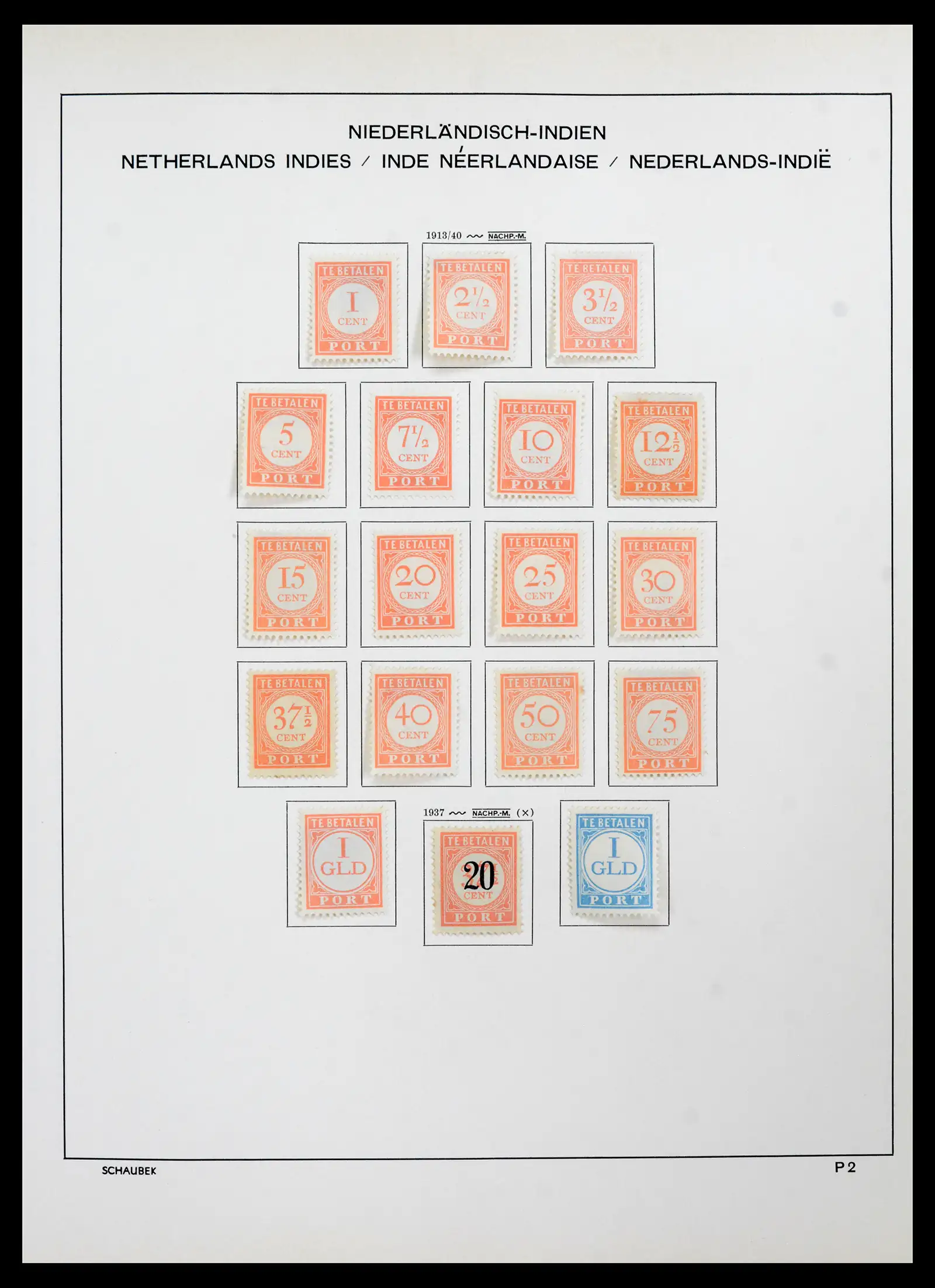 42095 0040 - Postzegelverzameling 42095 Nederlands Indië 1864-1948.