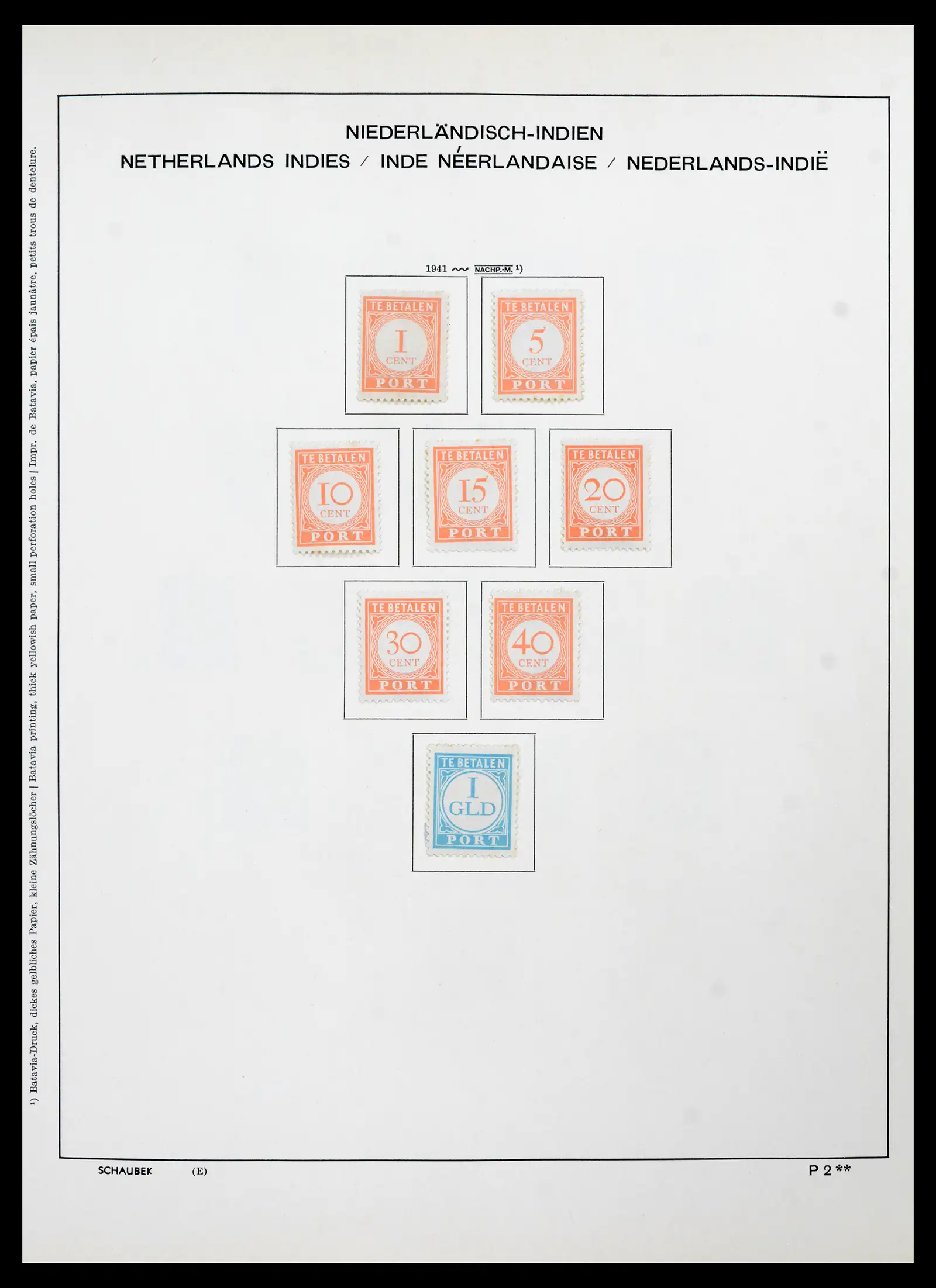 42095 0041 - Postzegelverzameling 42095 Nederlands Indië 1864-1948.