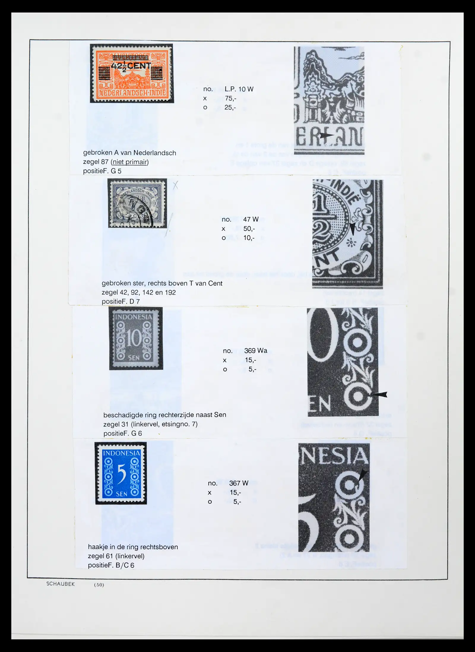 42095 0045 - Postzegelverzameling 42095 Nederlands Indië 1864-1948.