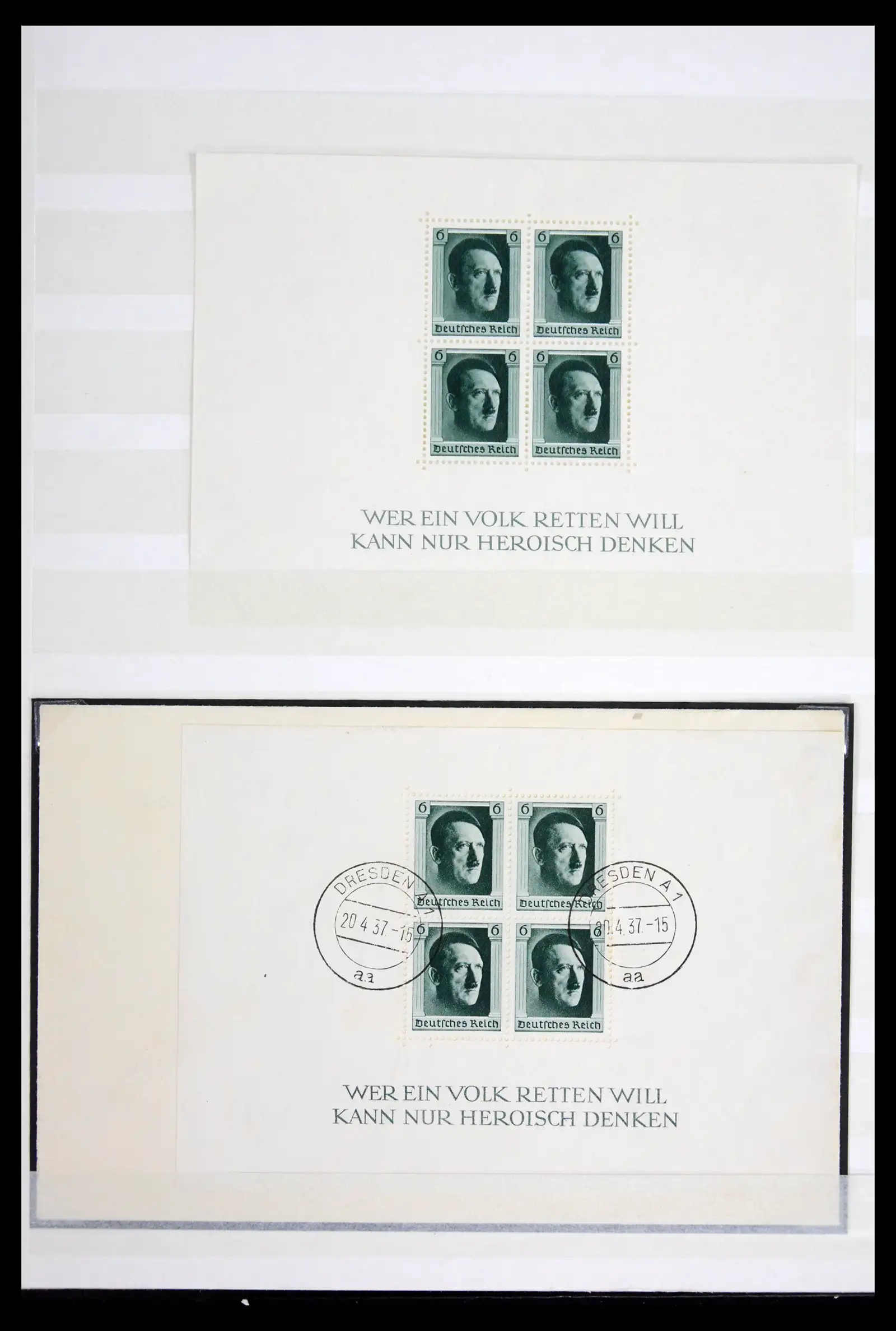 42098 0002 - Postzegelverzameling 42098 Duitse Rijk 1937.