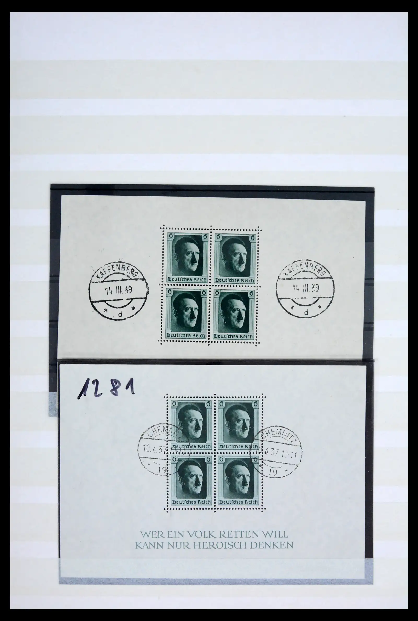 42098 0016 - Postzegelverzameling 42098 Duitse Rijk 1937.