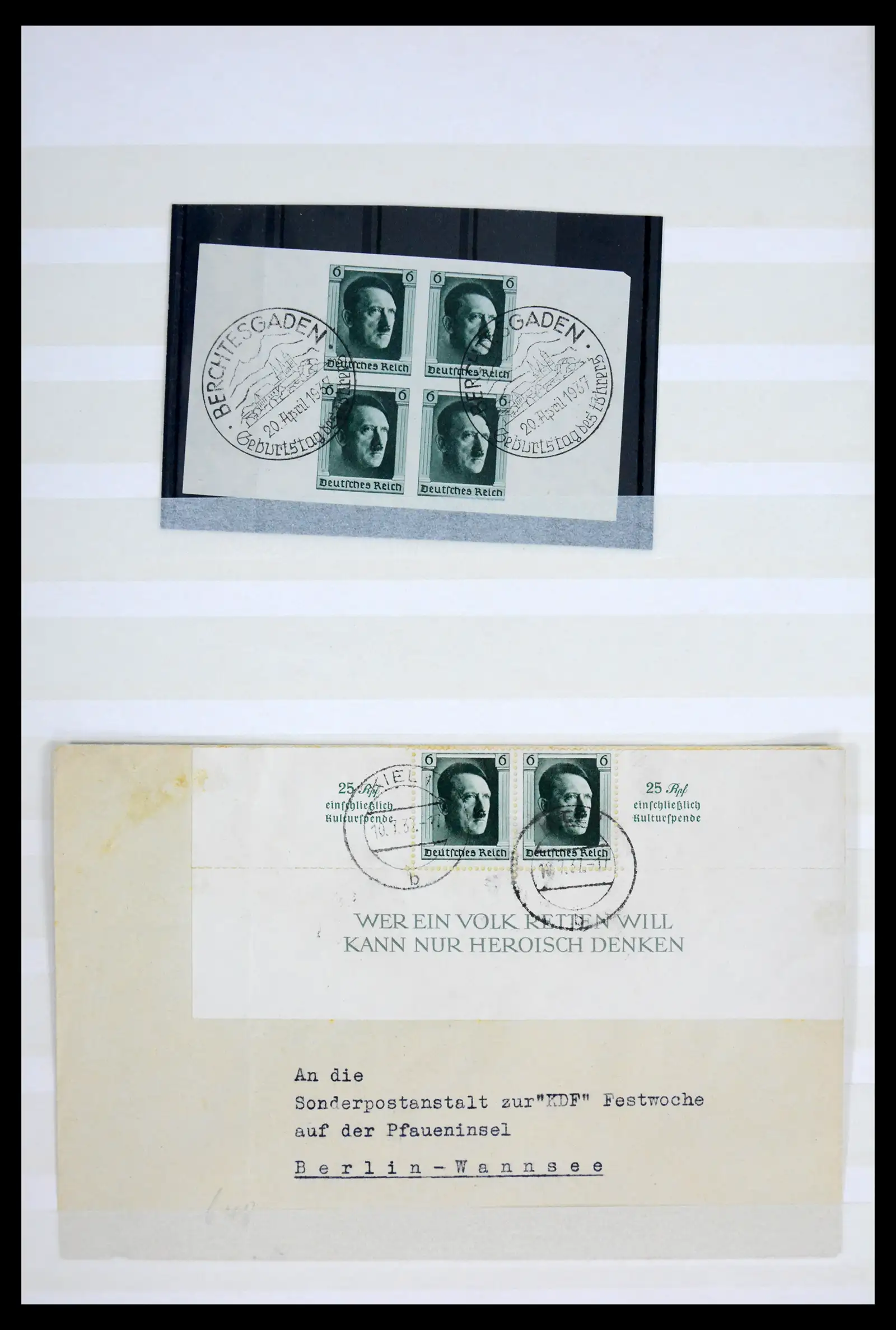 42098 0018 - Postzegelverzameling 42098 Duitse Rijk 1937.