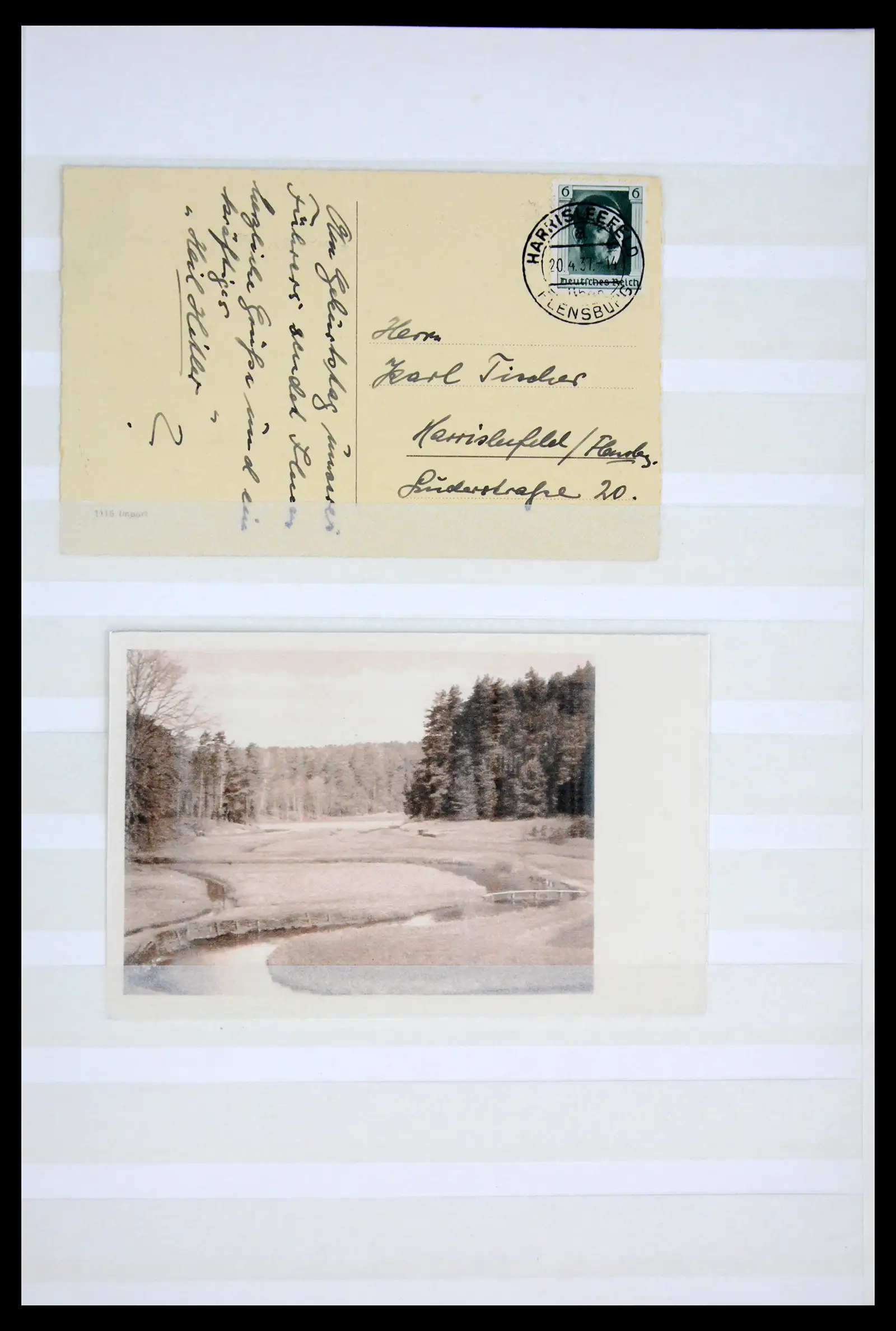 42098 0023 - Postzegelverzameling 42098 Duitse Rijk 1937.