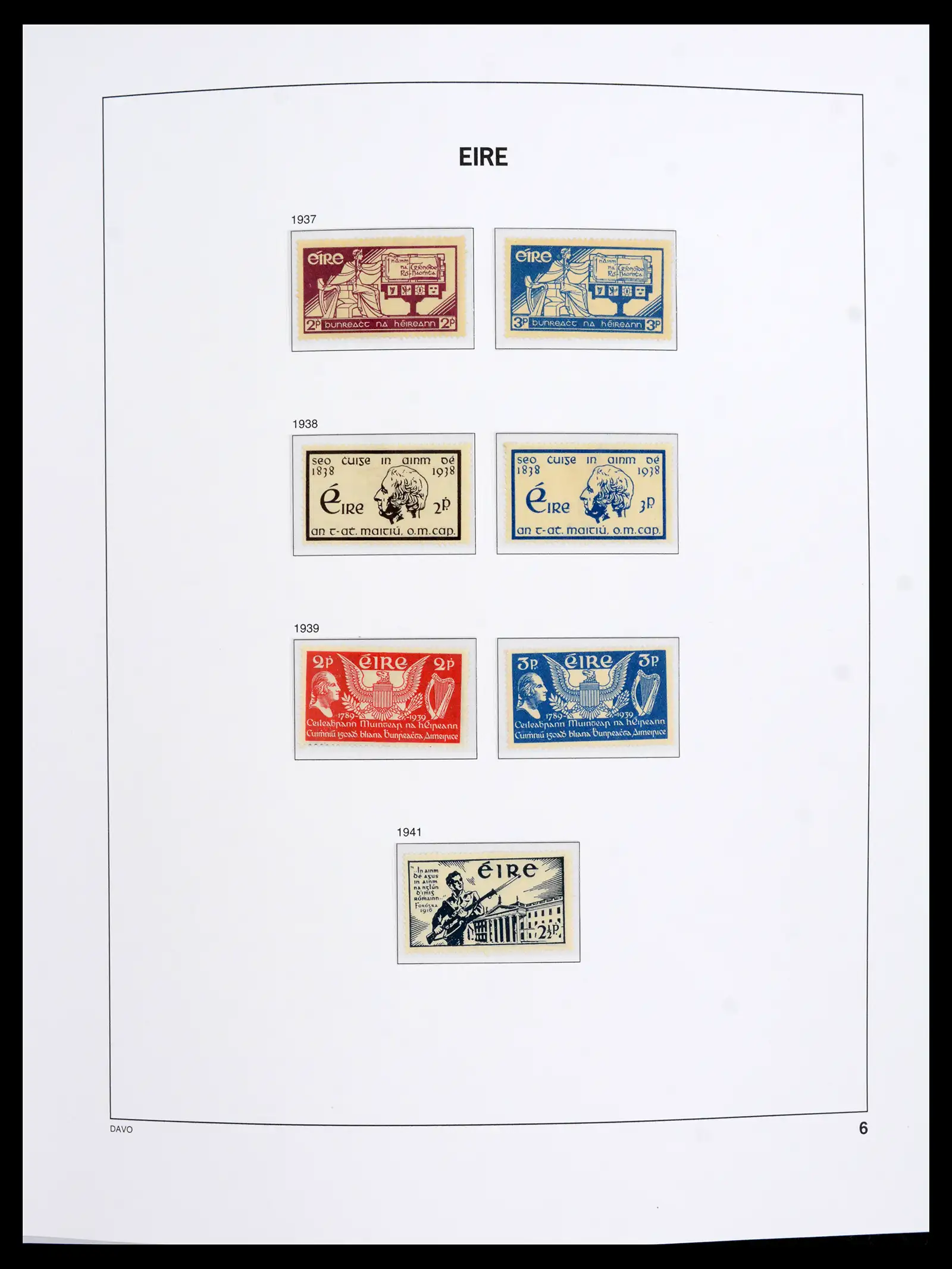 42100 0007 - Stamp collection 42100 Ierland 1922-2016.