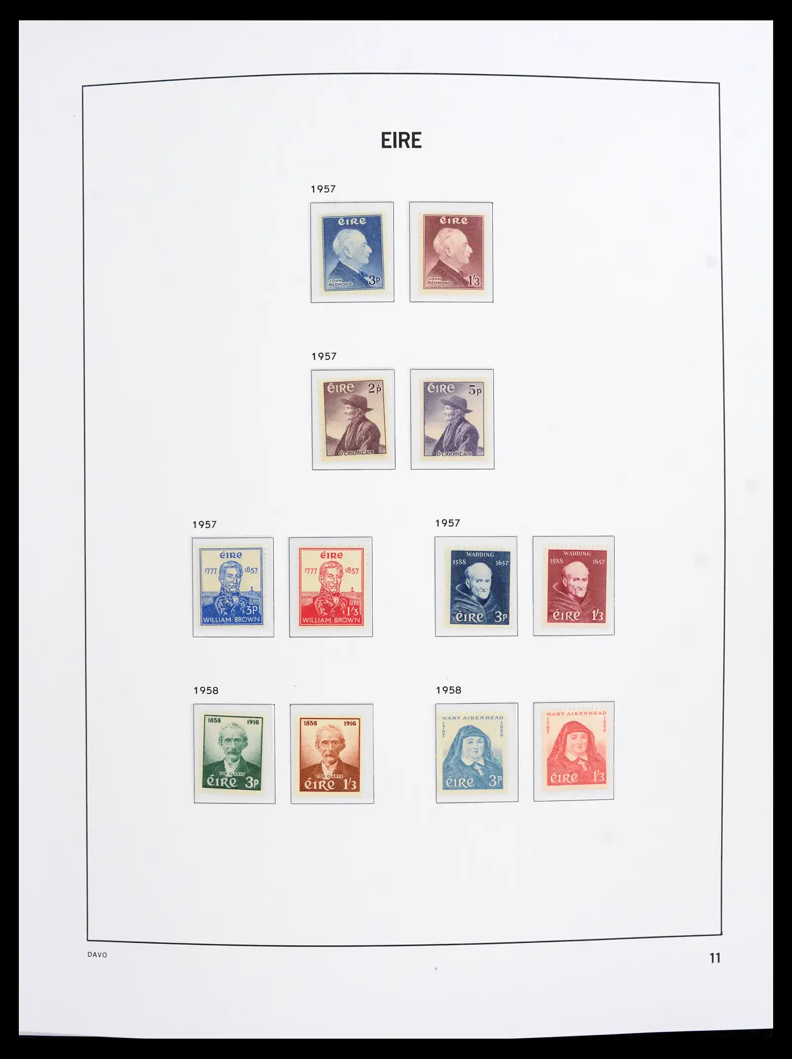 42100 0012 - Stamp collection 42100 Ierland 1922-2016.