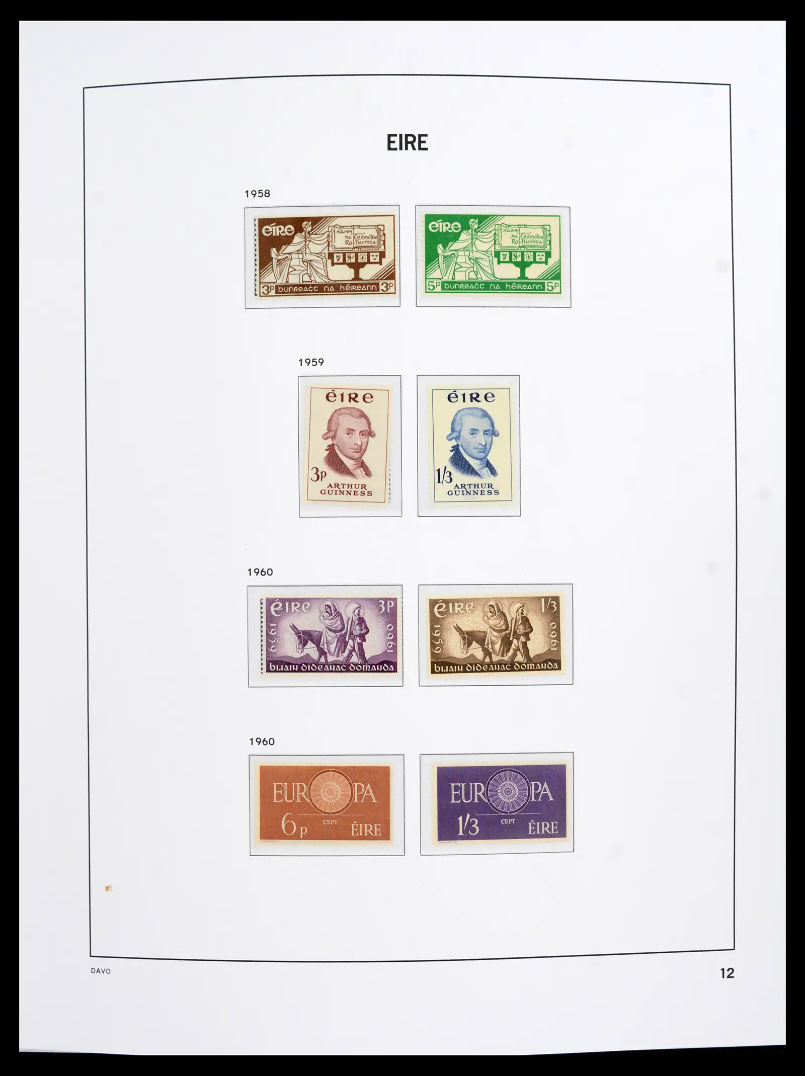42100 0013 - Stamp collection 42100 Ierland 1922-2016.