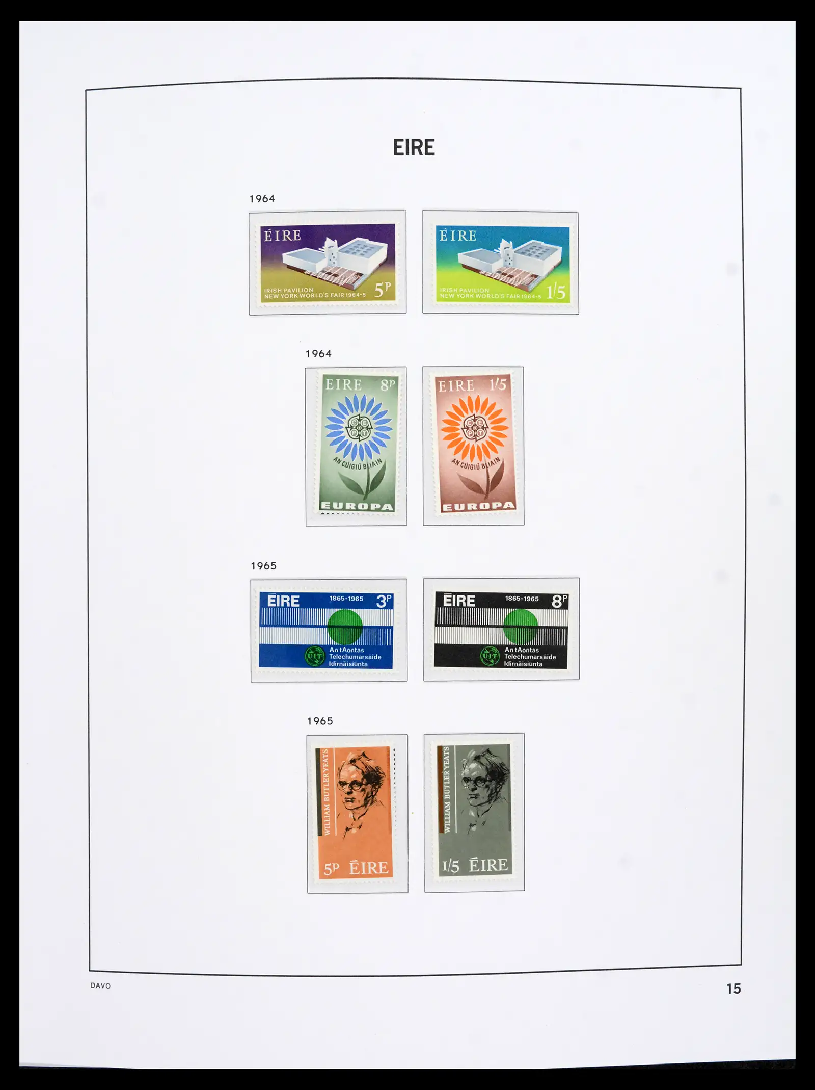 42100 0016 - Stamp collection 42100 Ierland 1922-2016.