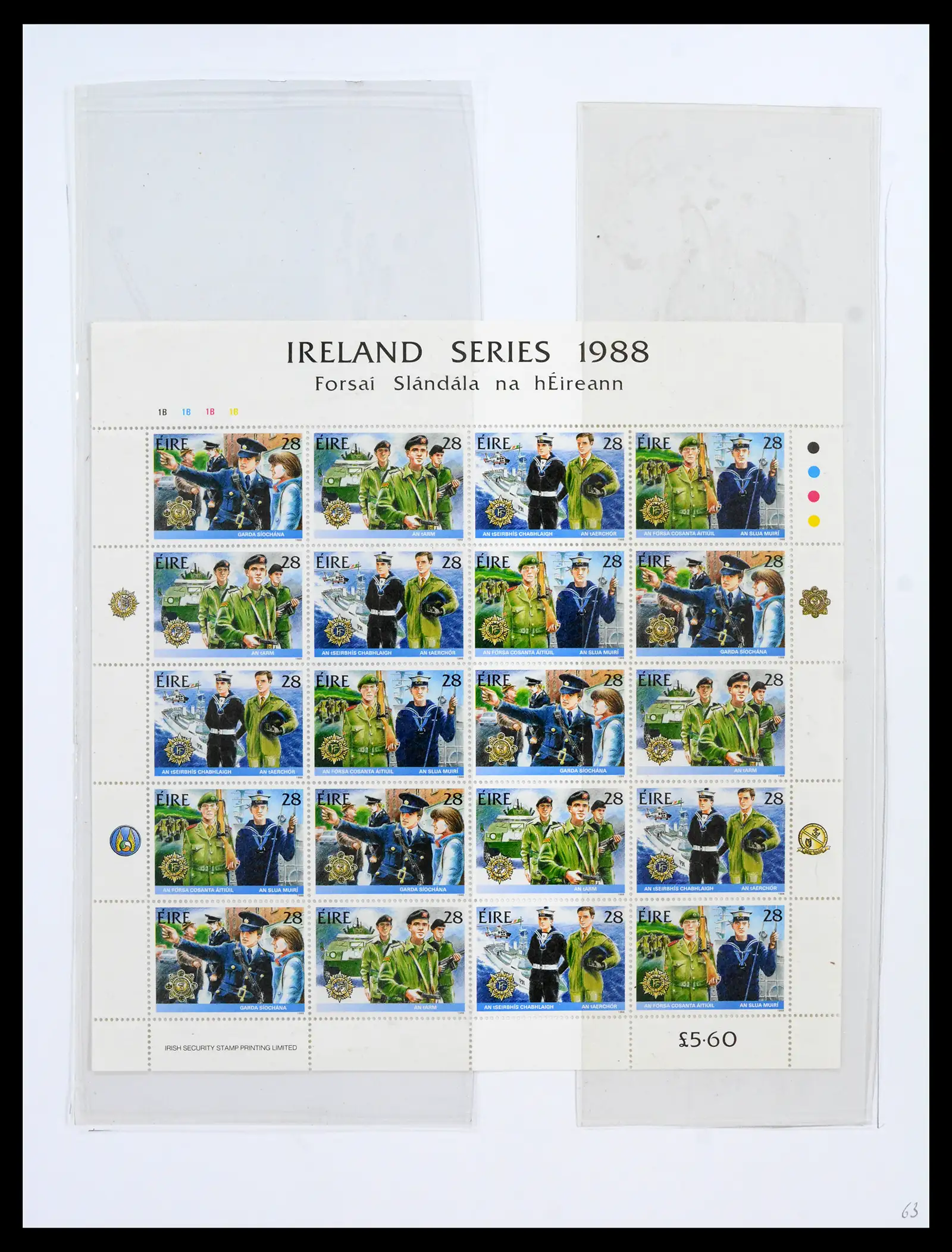 42100 0067 - Postzegelverzameling 42100 Ierland 1922-2016.