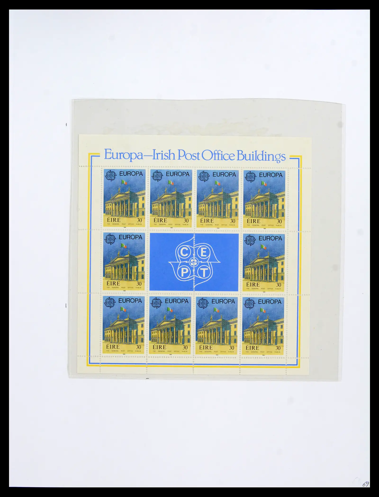 42100 0080 - Postzegelverzameling 42100 Ierland 1922-2016.