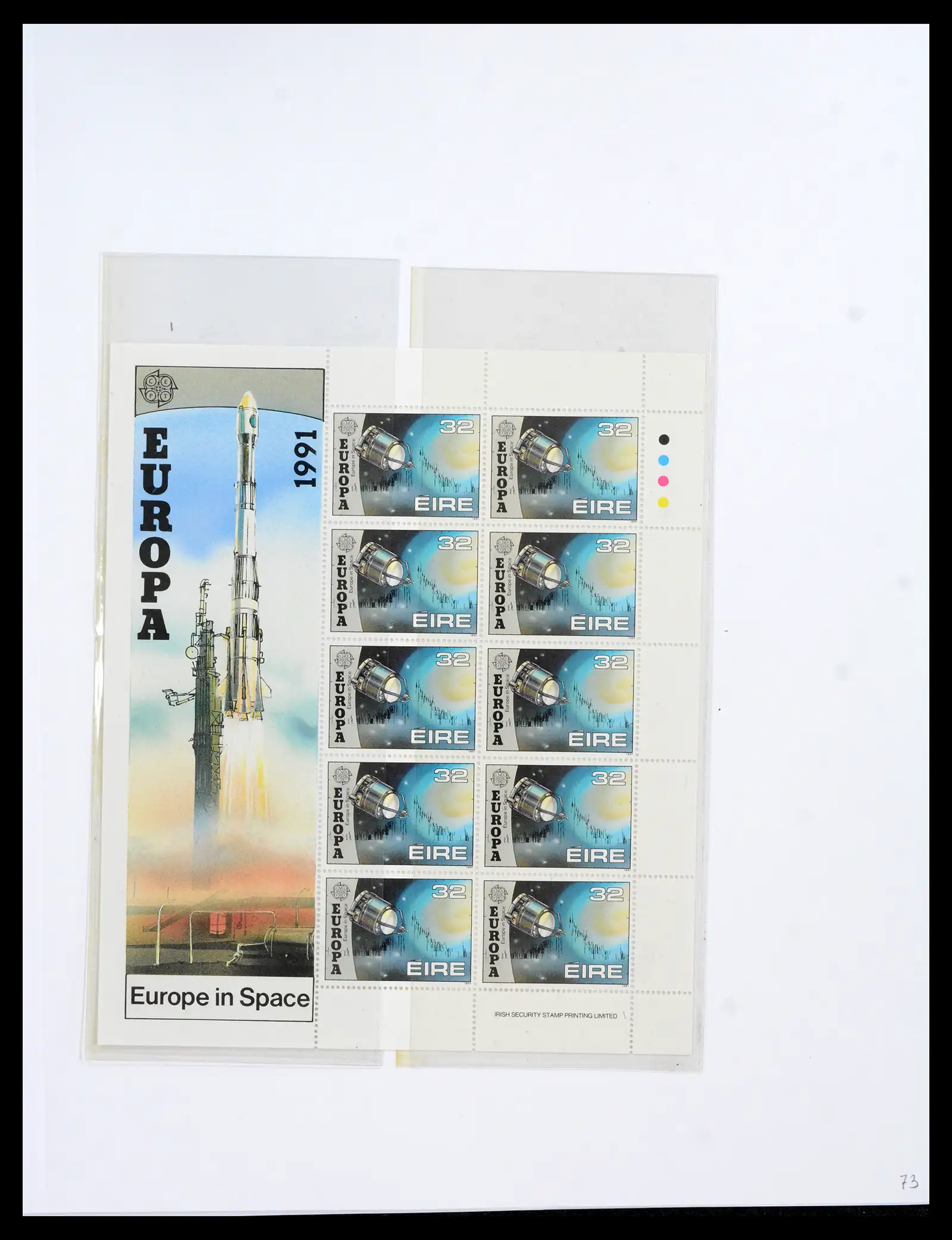 42100 0090 - Postzegelverzameling 42100 Ierland 1922-2016.