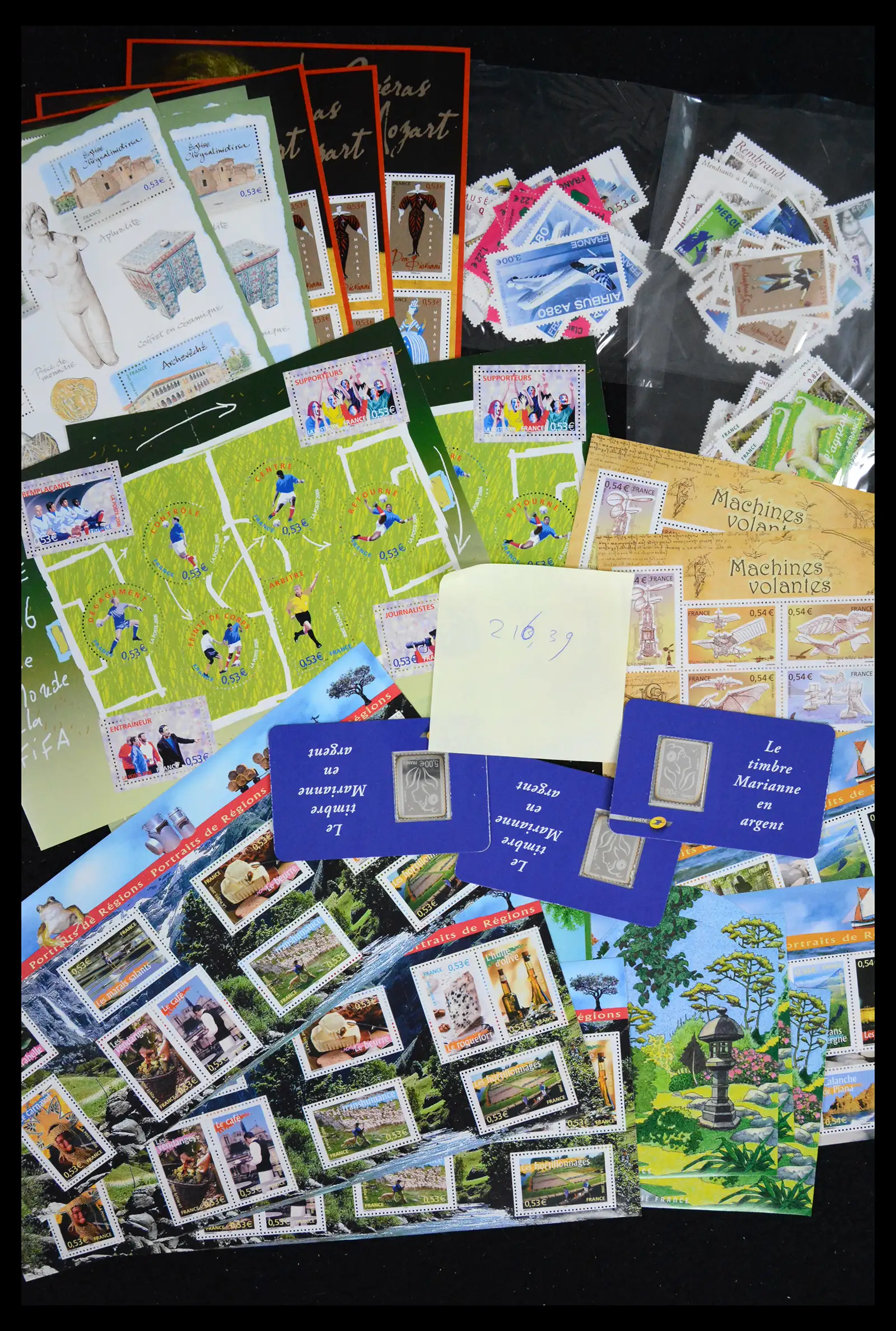 42111 0023 - Postzegelverzameling 42111 Frankrijk postfris in aantallen 1989-2007.