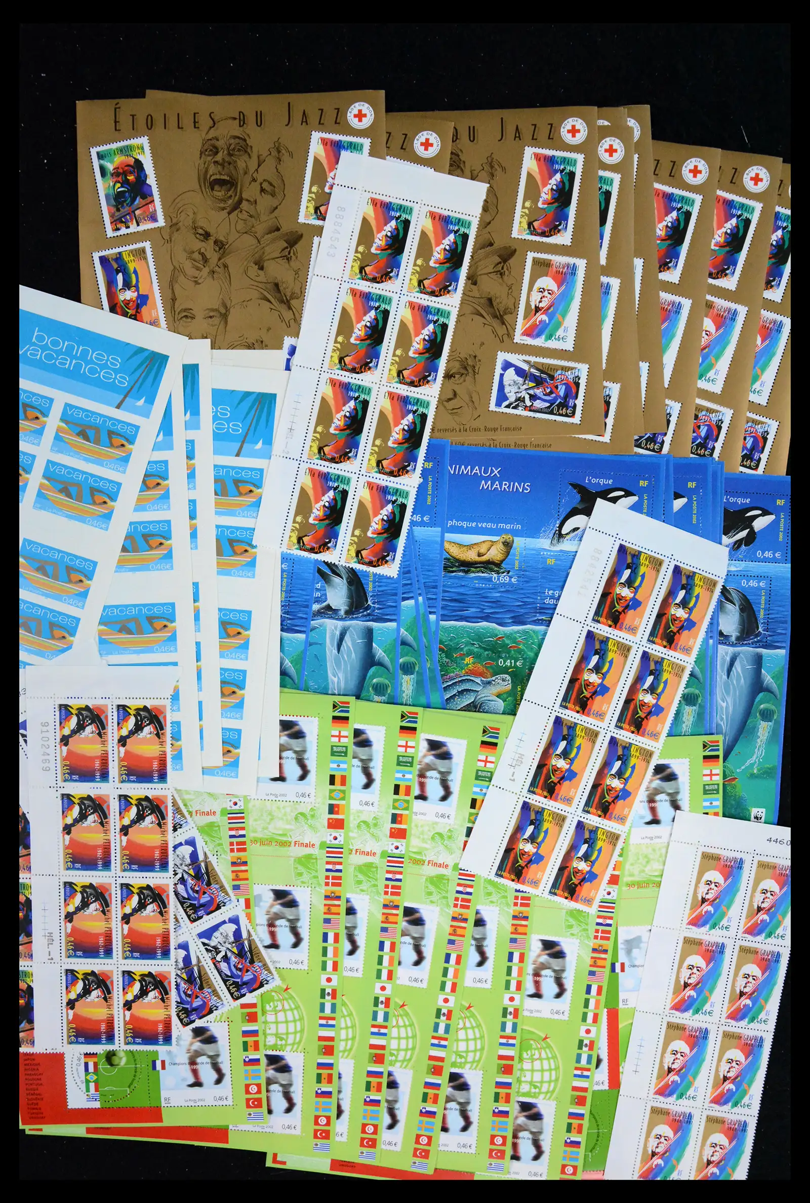 42111 0025 - Postzegelverzameling 42111 Frankrijk postfris in aantallen 1989-2007.