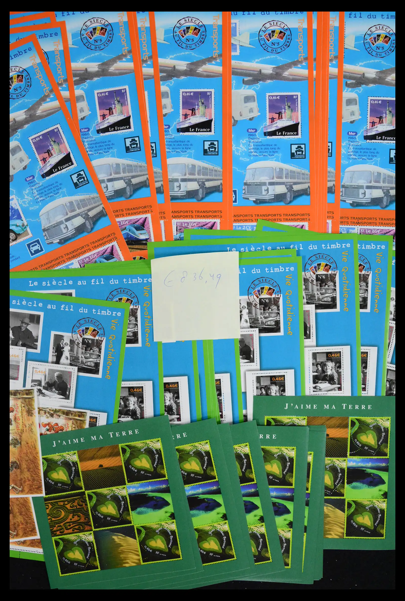 42111 0028 - Postzegelverzameling 42111 Frankrijk postfris in aantallen 1989-2007.