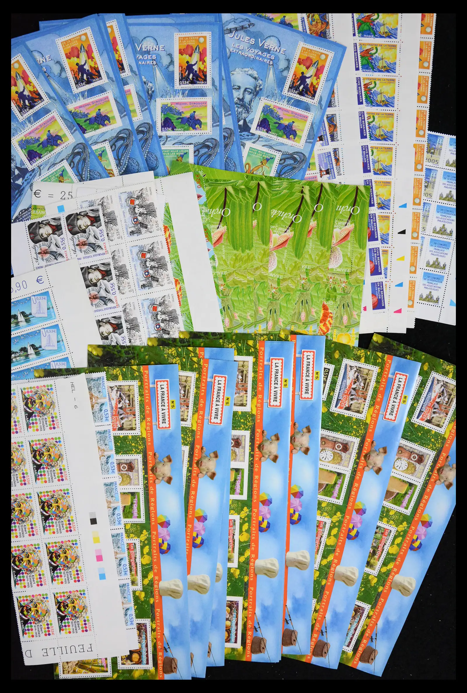 42111 0030 - Postzegelverzameling 42111 Frankrijk postfris in aantallen 1989-2007.