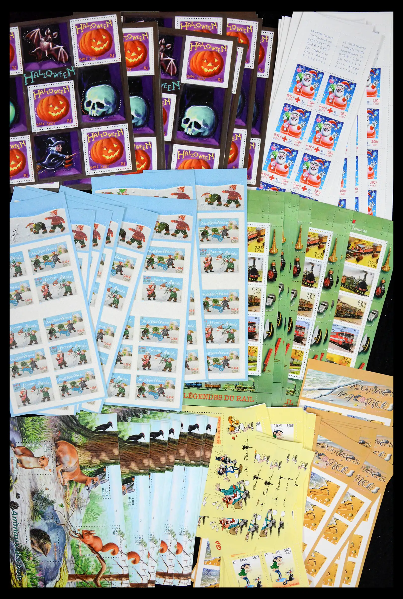 42111 0036 - Postzegelverzameling 42111 Frankrijk postfris in aantallen 1989-2007.