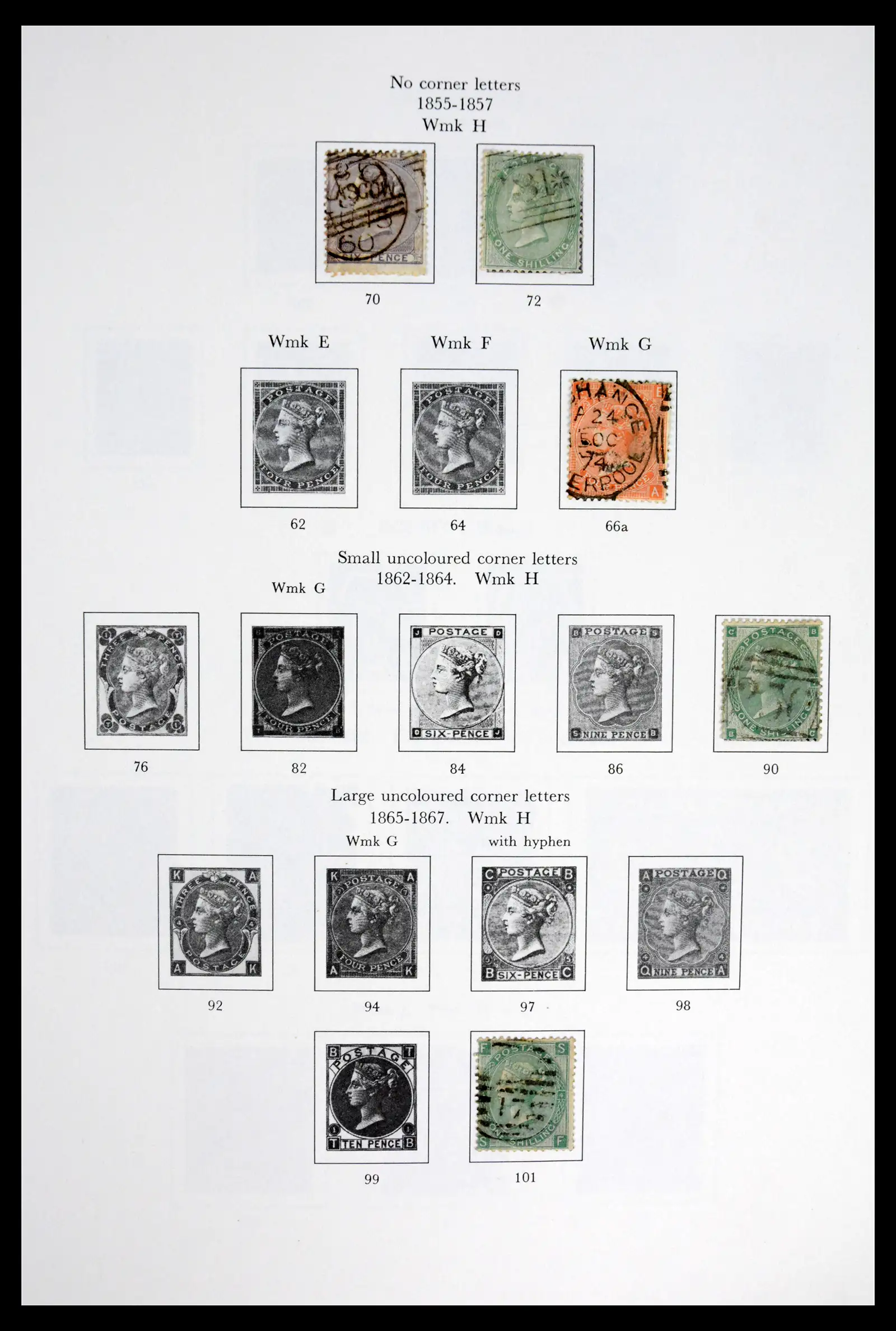 42112 0002 - Stamp collection 42112 Great Britain 1840-1972.