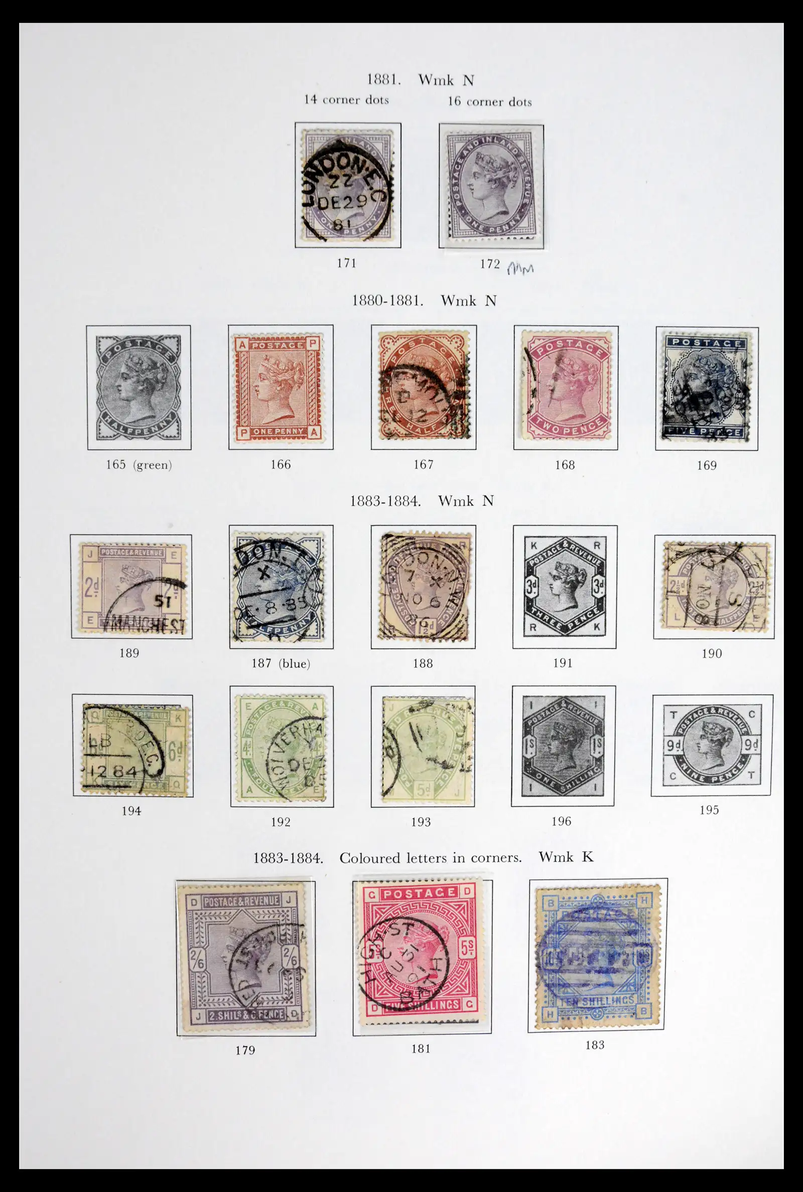 42112 0005 - Stamp collection 42112 Great Britain 1840-1972.