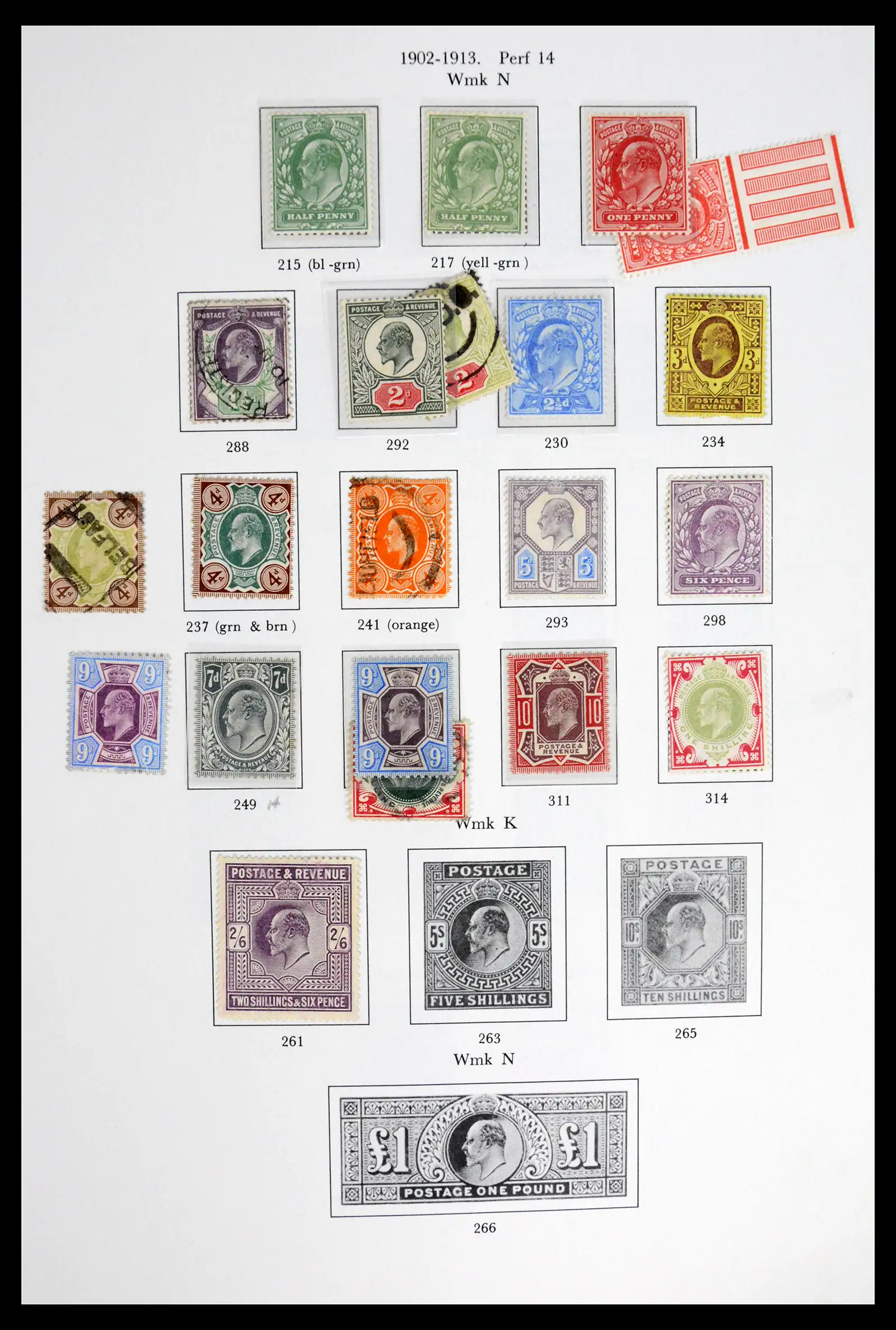 42112 0007 - Stamp collection 42112 Great Britain 1840-1972.