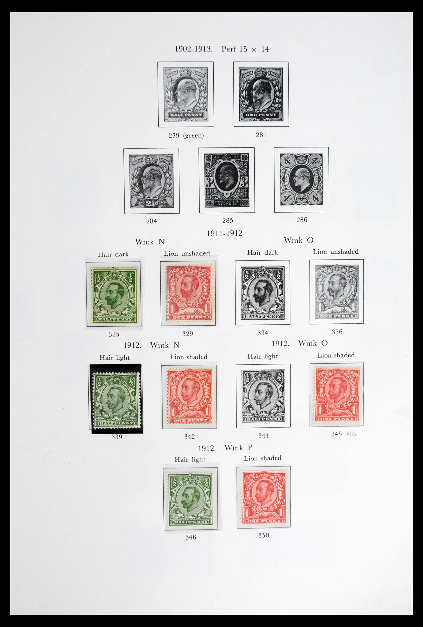 42112 0008 - Stamp collection 42112 Great Britain 1840-1972.