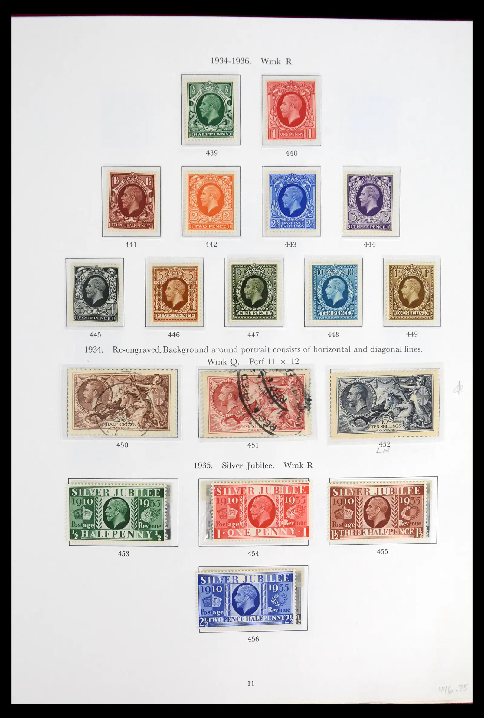 42112 0011 - Stamp collection 42112 Great Britain 1840-1972.