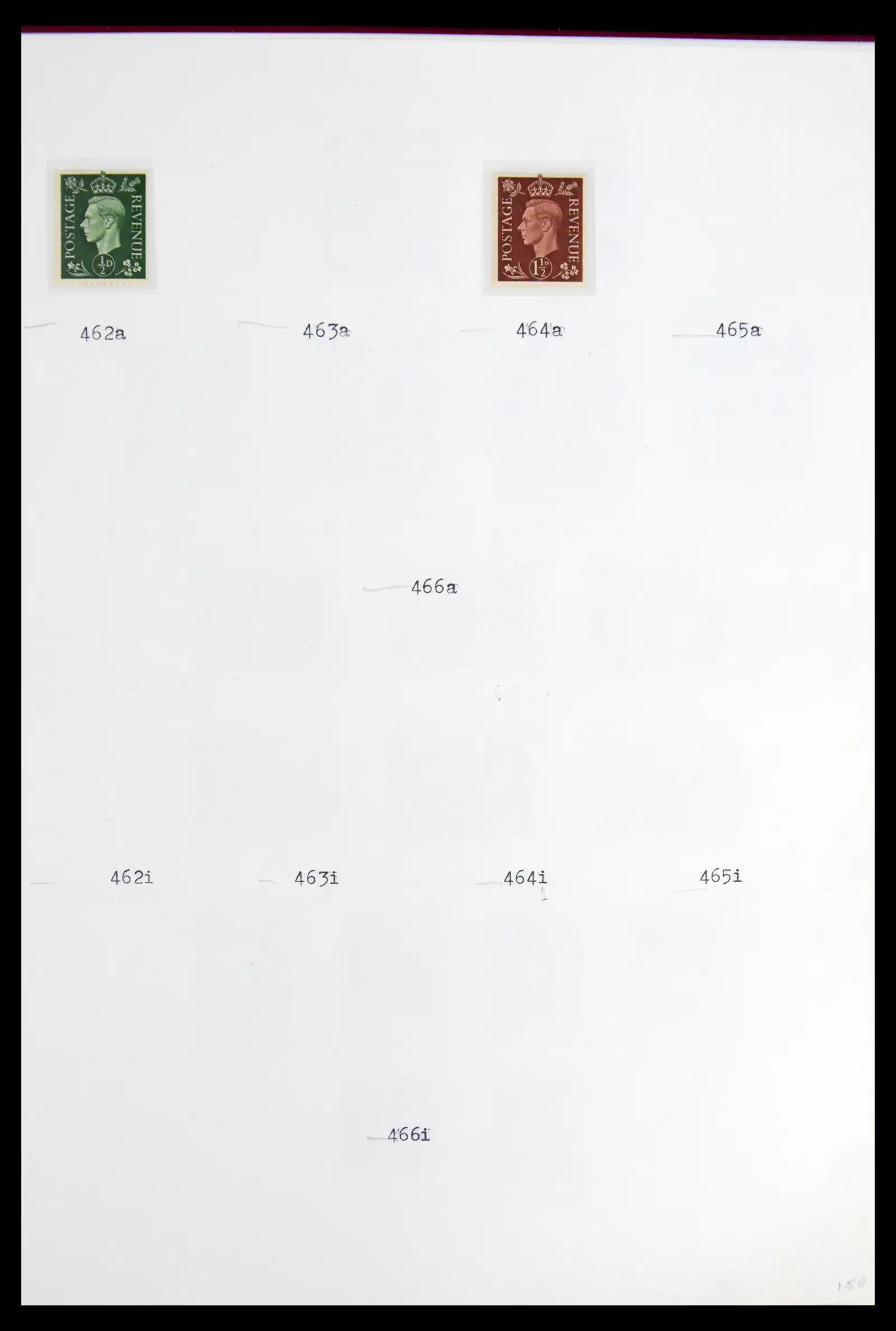 42112 0013 - Stamp collection 42112 Great Britain 1840-1972.