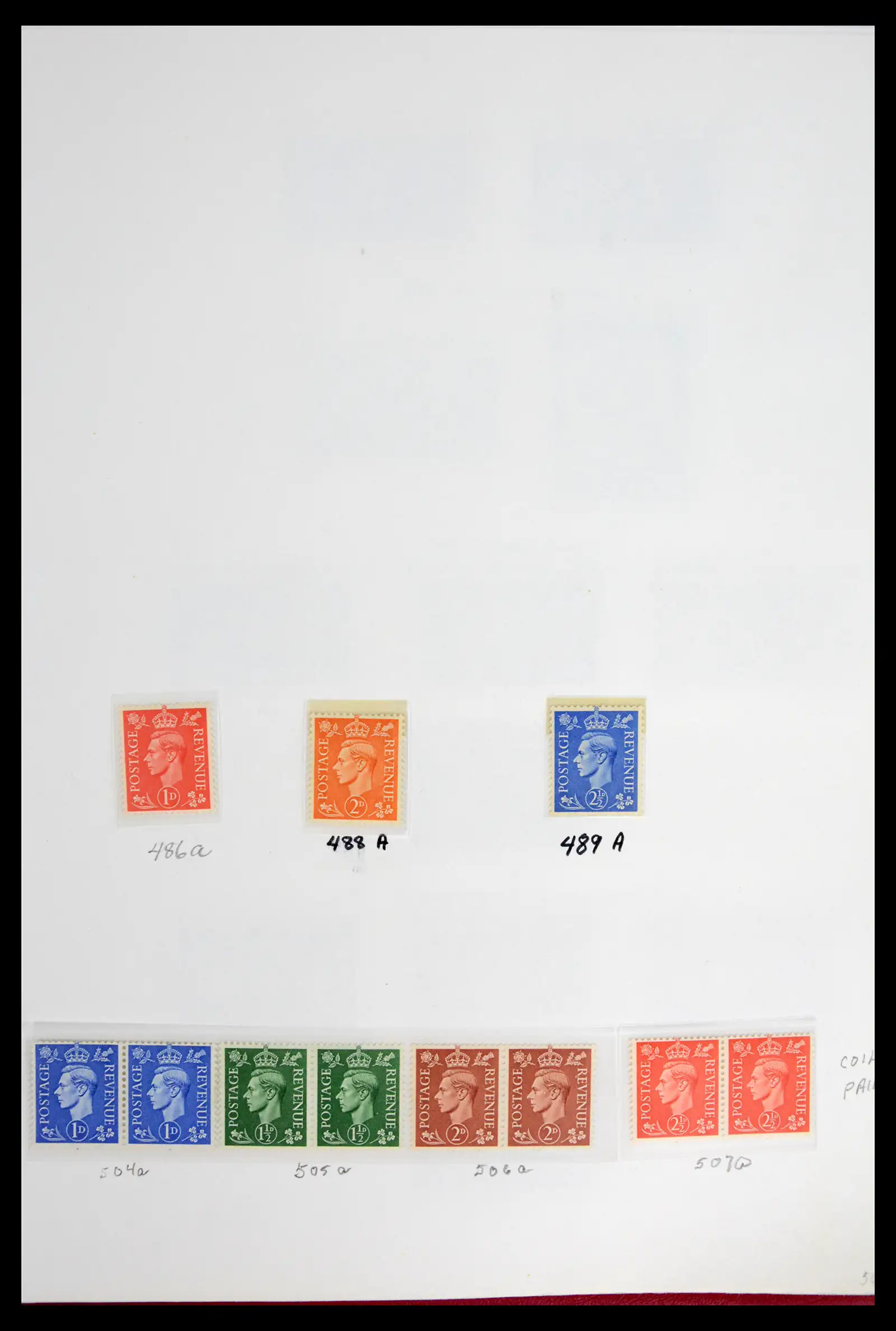 42112 0015 - Stamp collection 42112 Great Britain 1840-1972.
