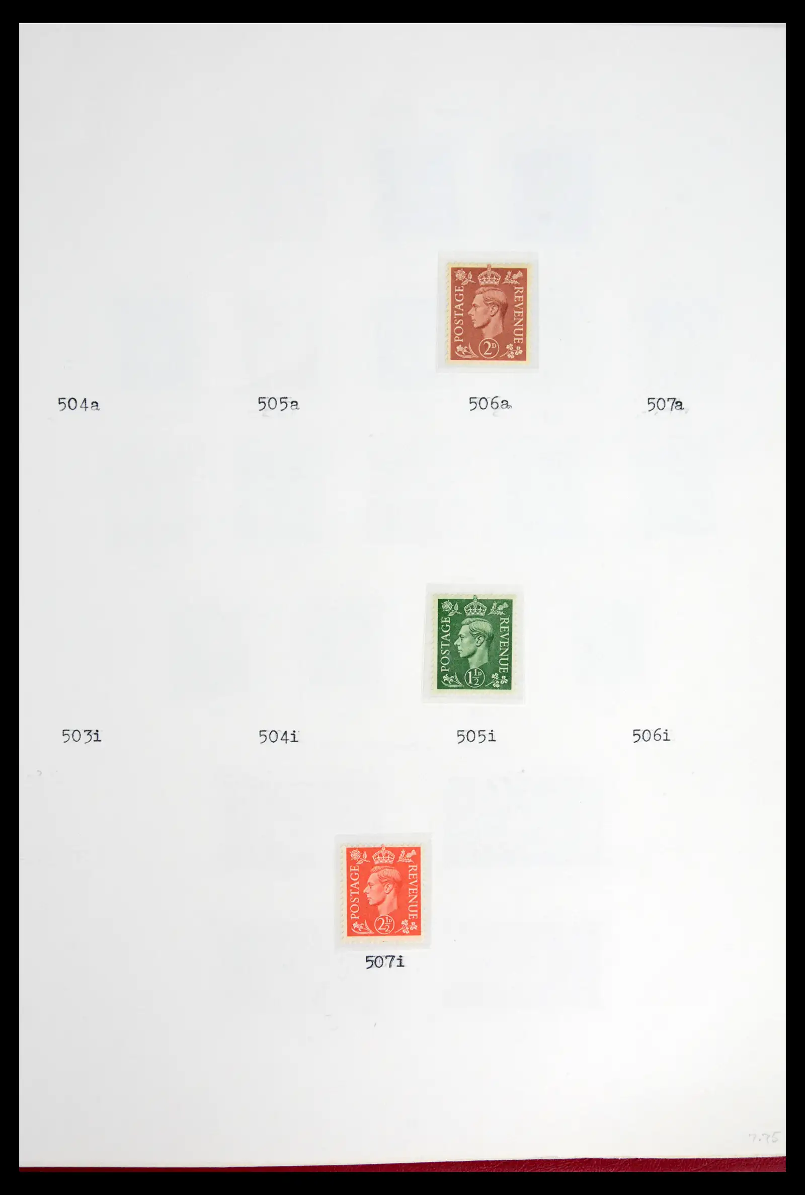 42112 0018 - Stamp collection 42112 Great Britain 1840-1972.