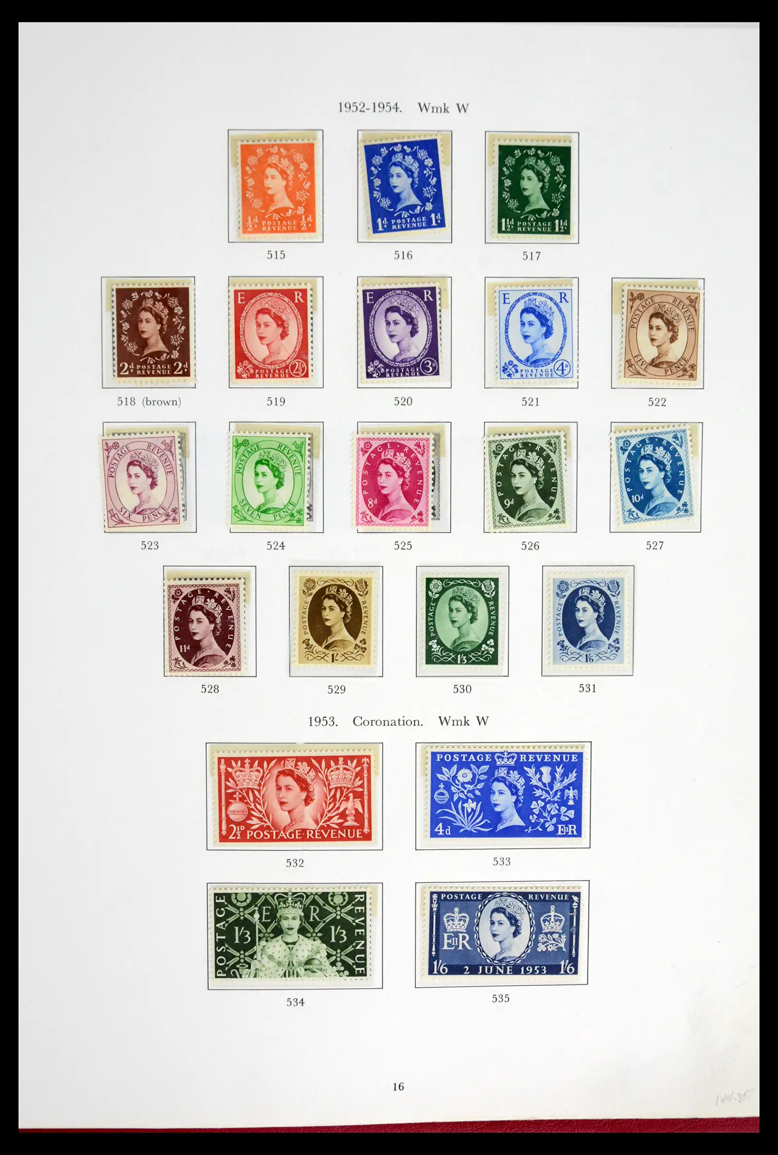 42112 0019 - Stamp collection 42112 Great Britain 1840-1972.