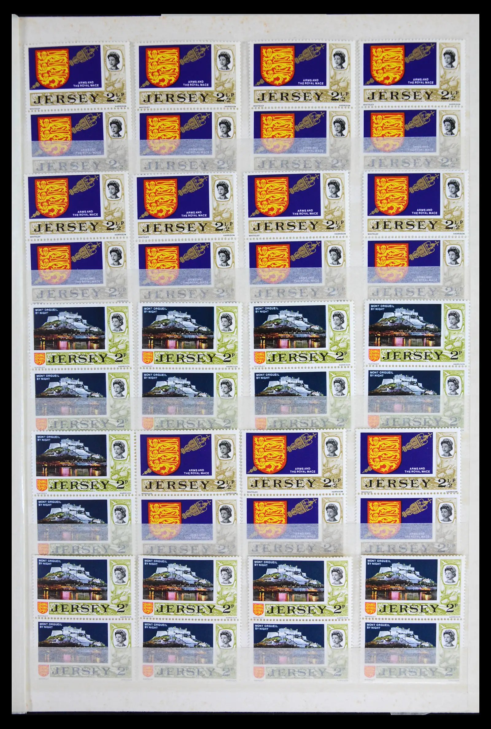 42118 0001 - Stamp collection 42118 Jersey 1971-2002.