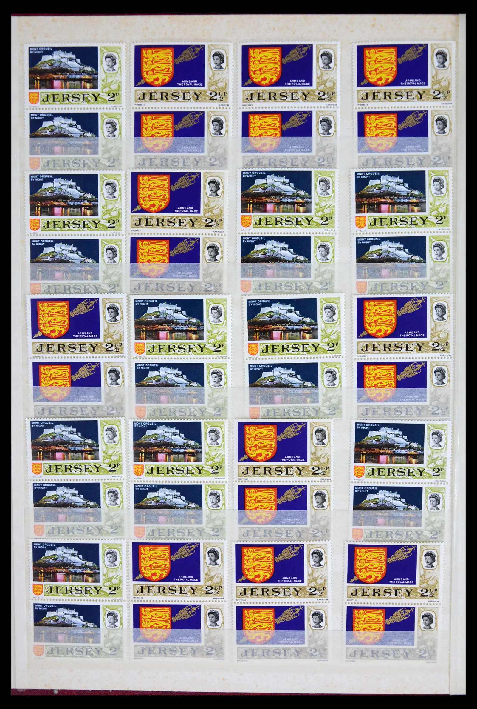 42118 0002 - Stamp collection 42118 Jersey 1971-2002.