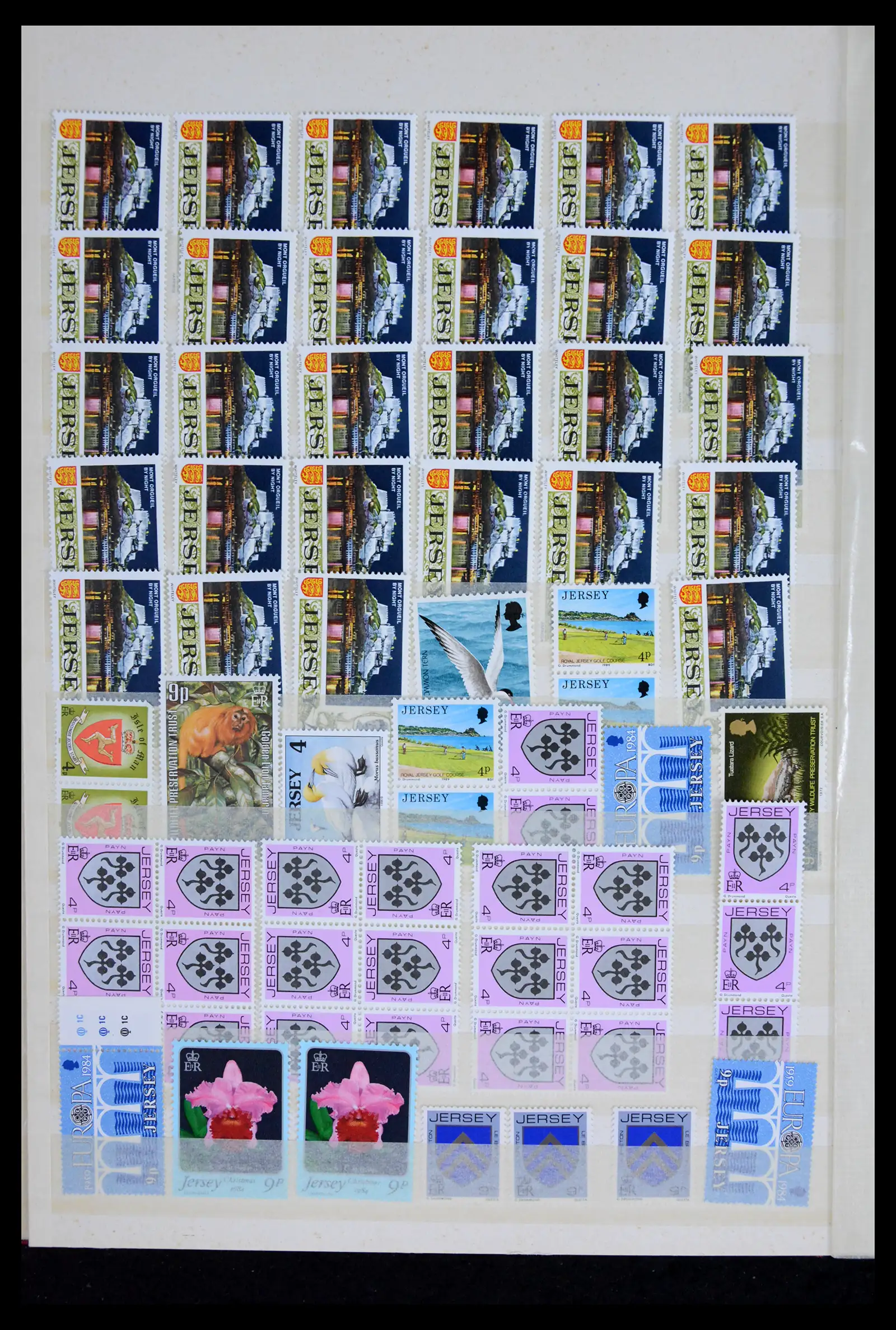 42118 0012 - Stamp collection 42118 Jersey 1971-2002.