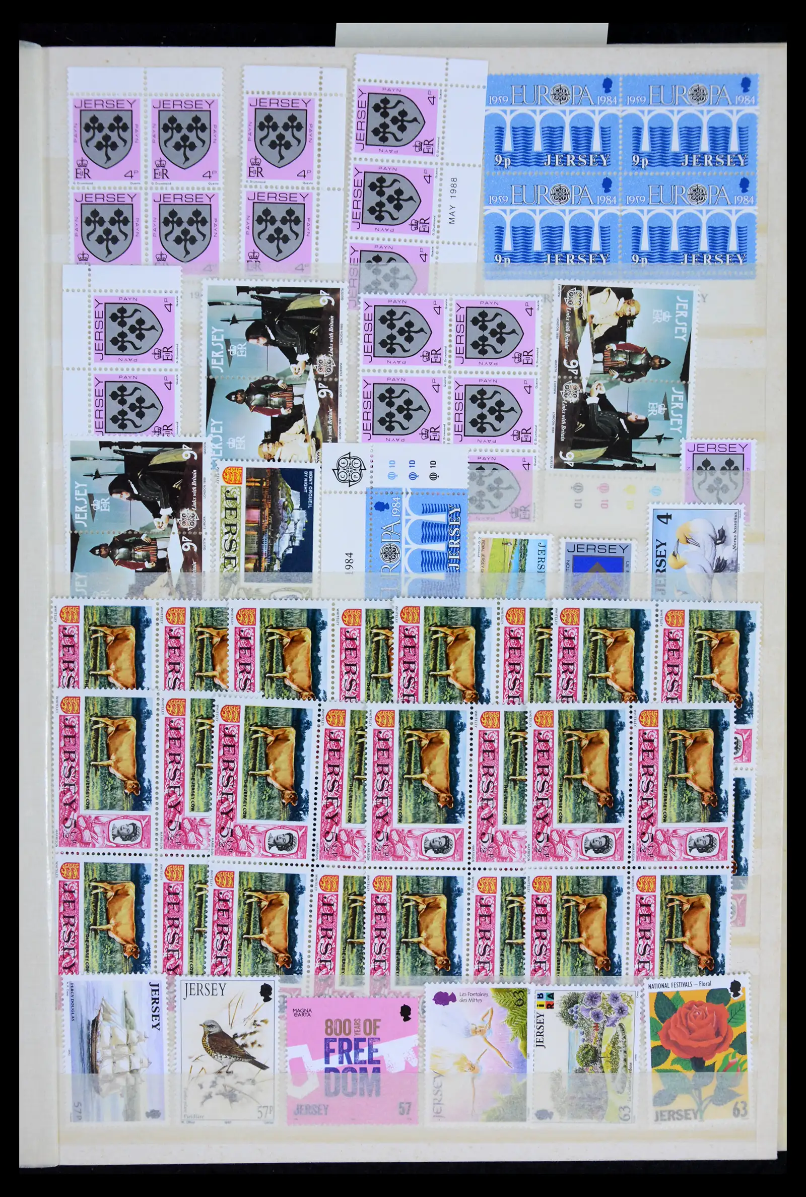 42118 0013 - Stamp collection 42118 Jersey 1971-2002.