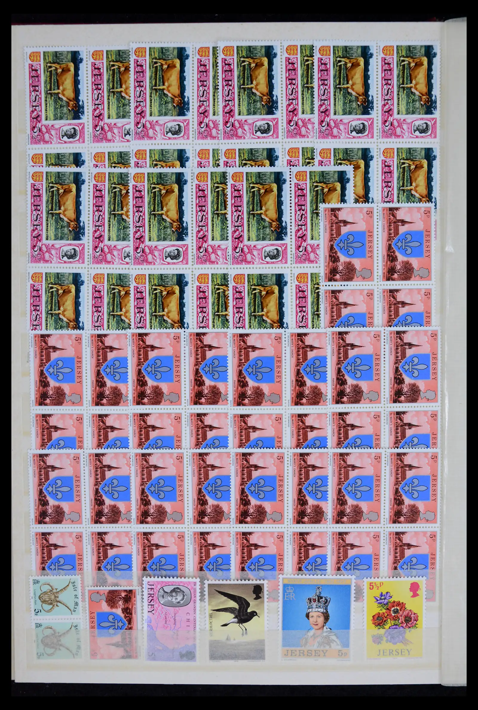 42118 0014 - Stamp collection 42118 Jersey 1971-2002.