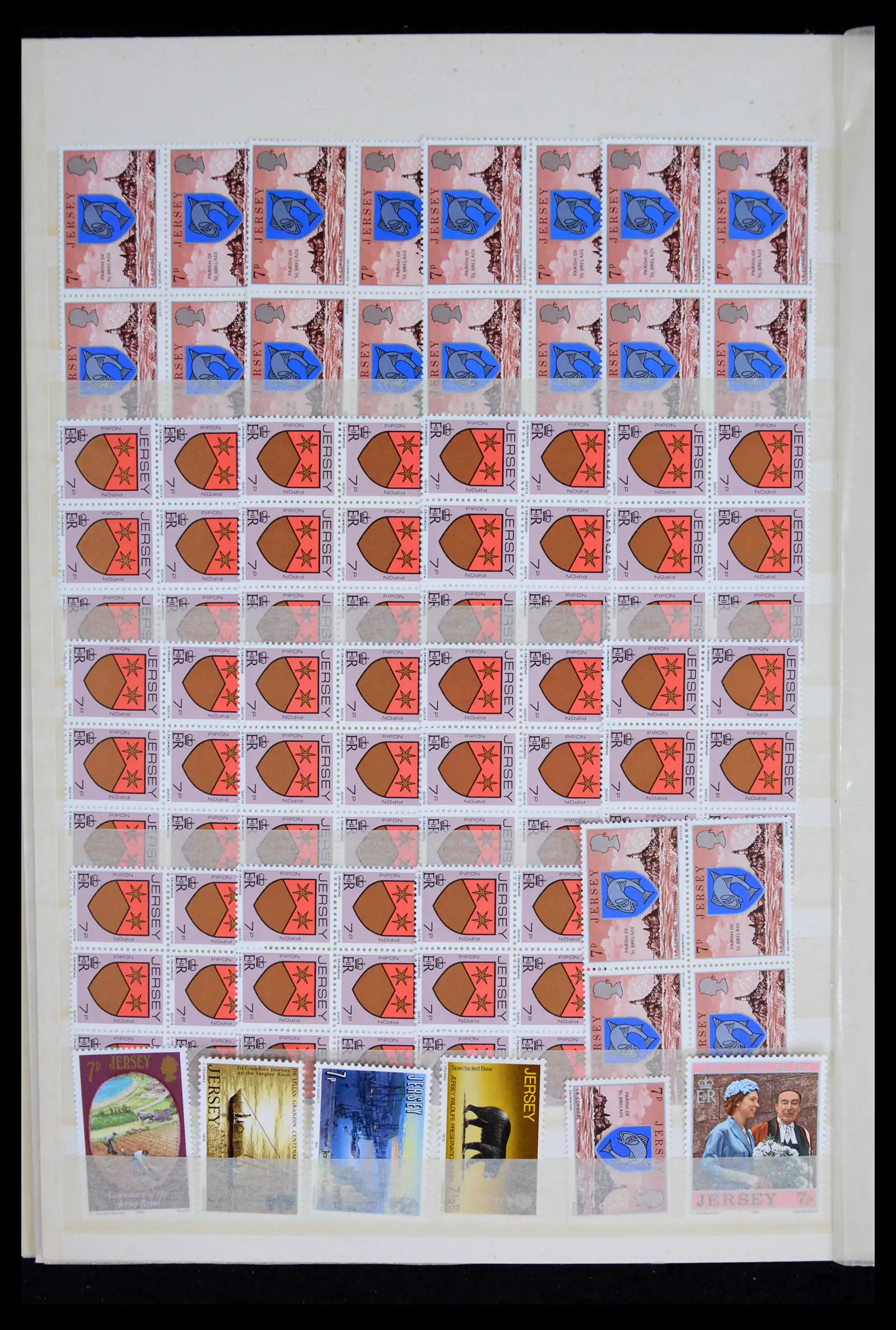 42118 0018 - Stamp collection 42118 Jersey 1971-2002.