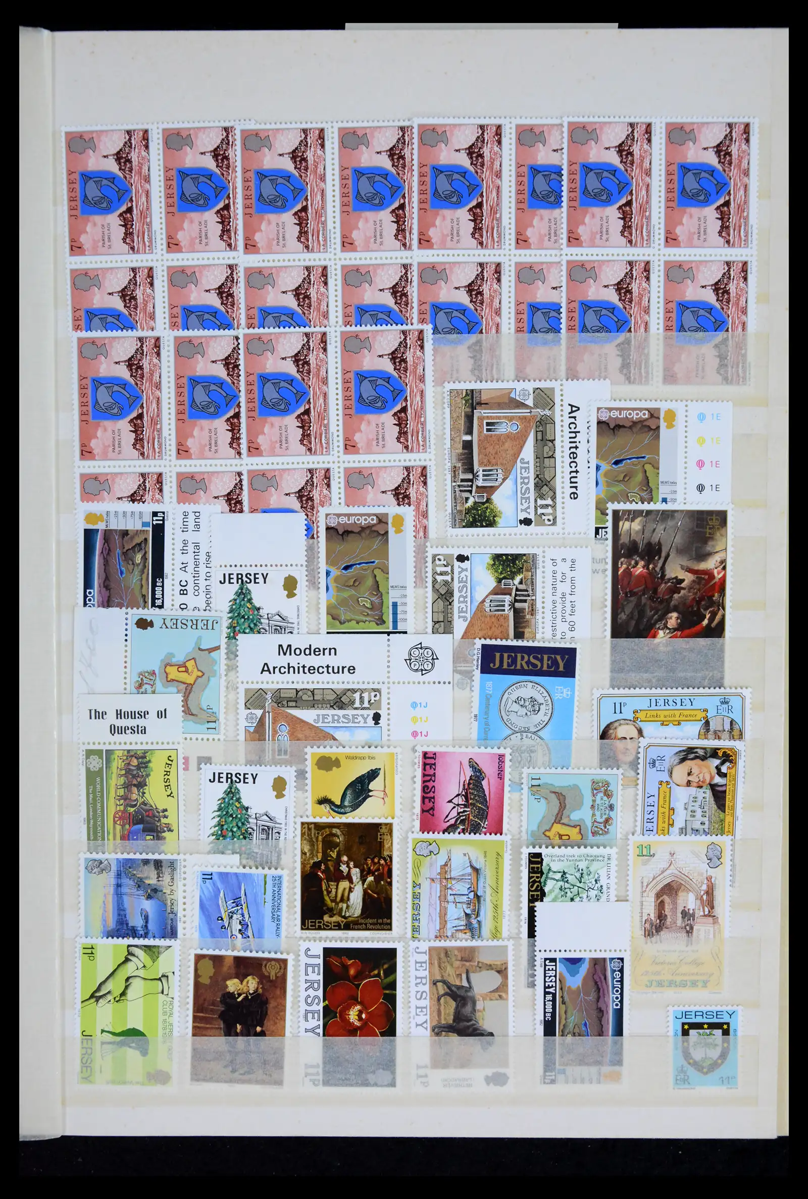 42118 0019 - Stamp collection 42118 Jersey 1971-2002.