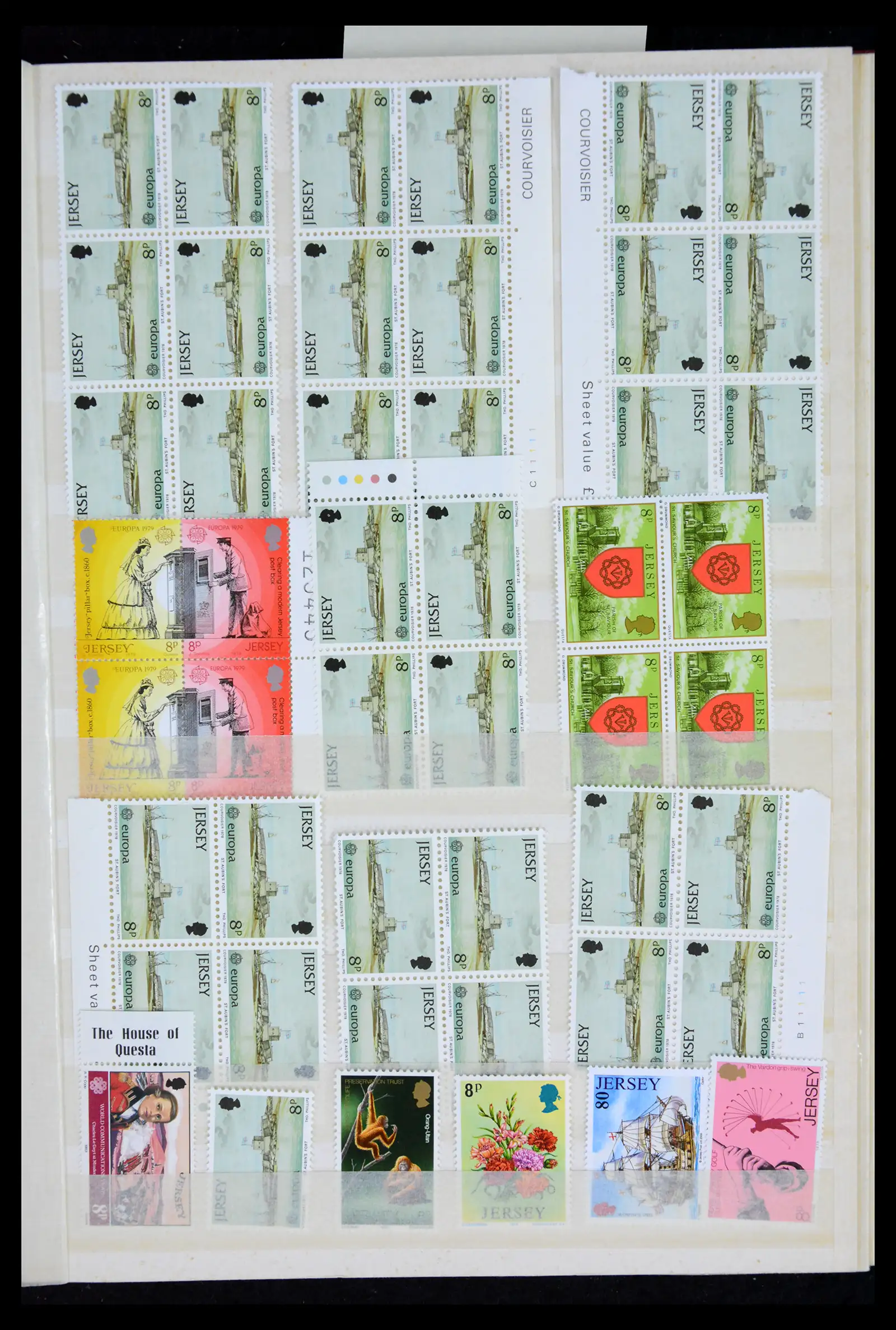 42118 0021 - Stamp collection 42118 Jersey 1971-2002.