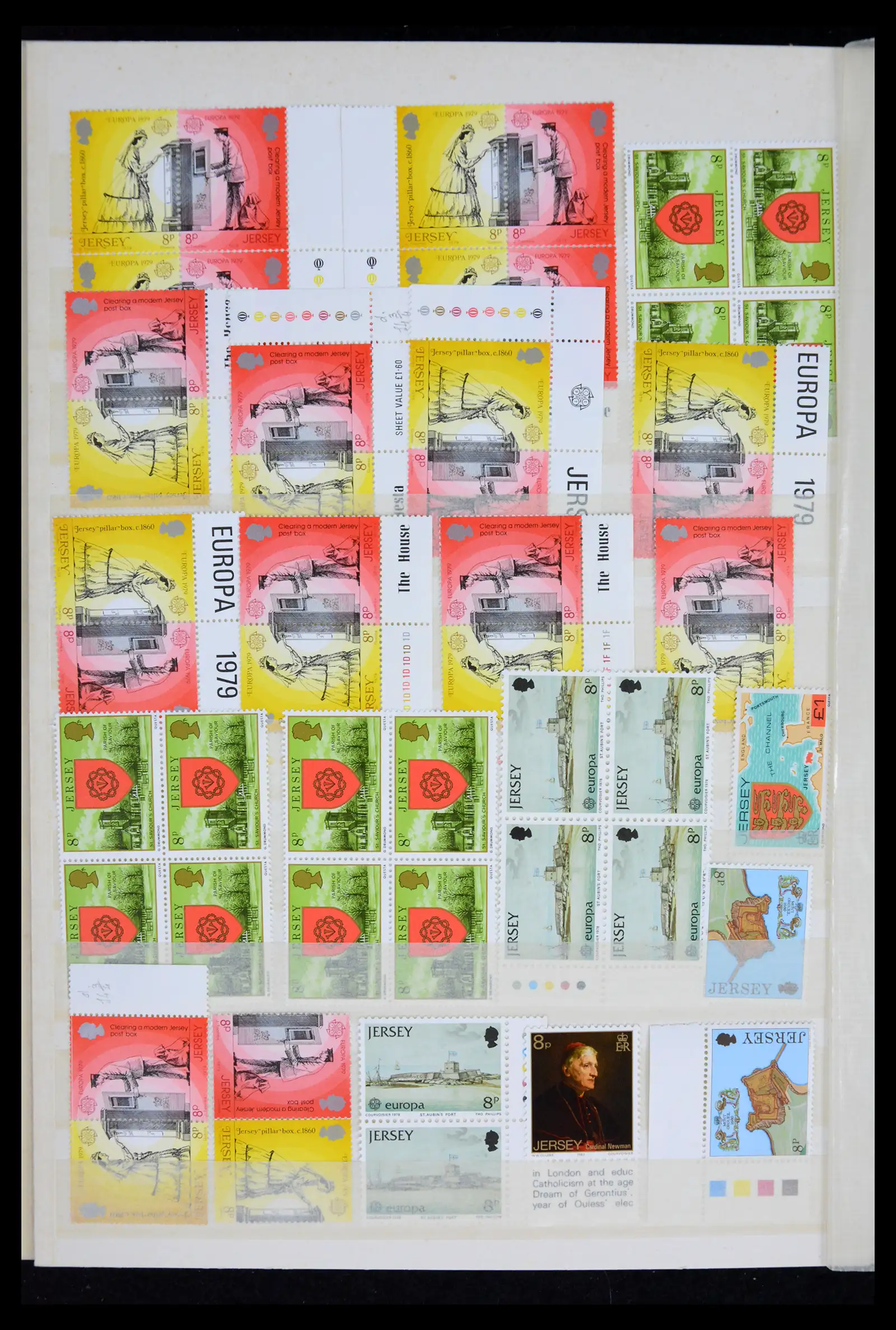 42118 0022 - Stamp collection 42118 Jersey 1971-2002.